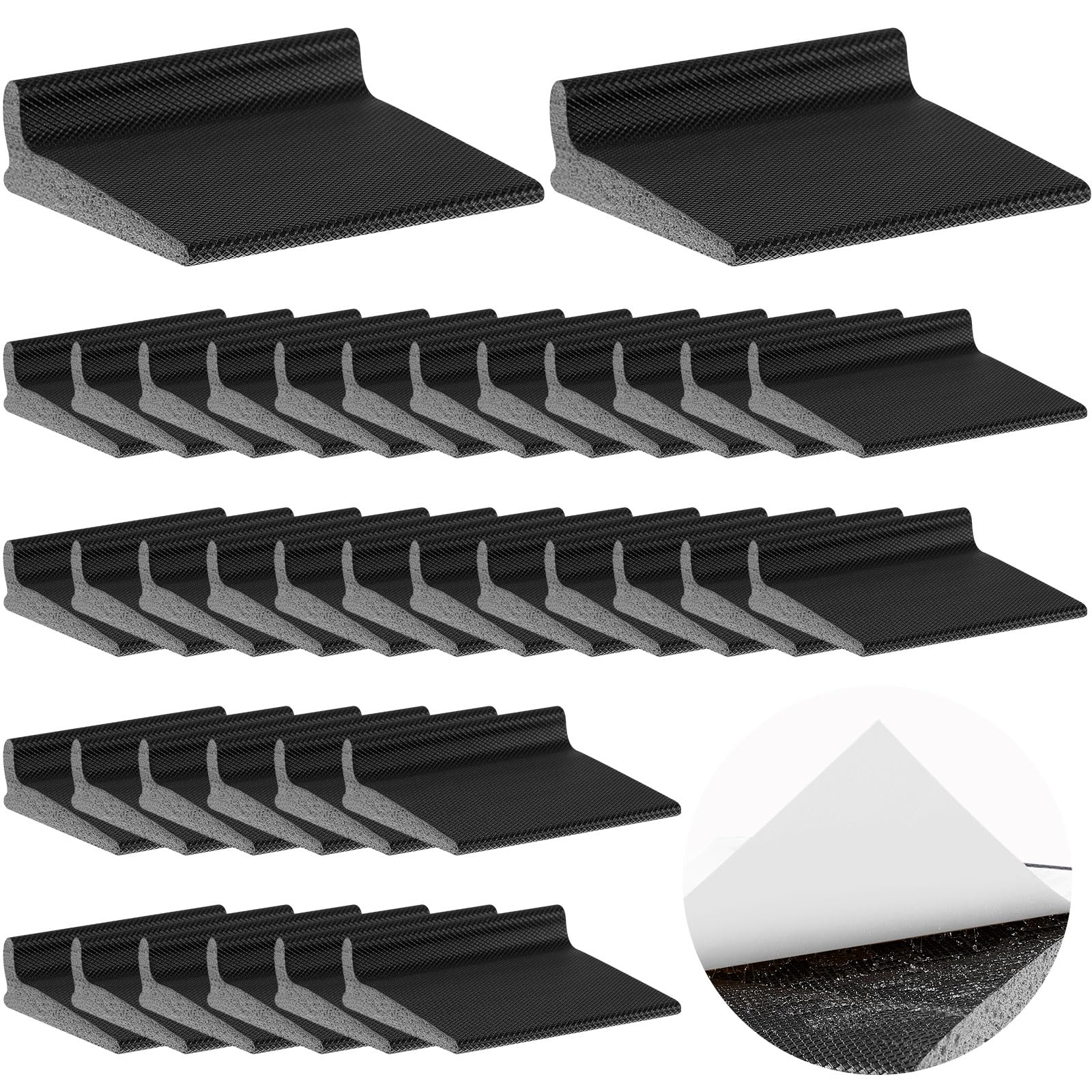 Snapklik.com : Pangda 50 Pcs Door Corner Seal, L Shaped Self Adhesive ...