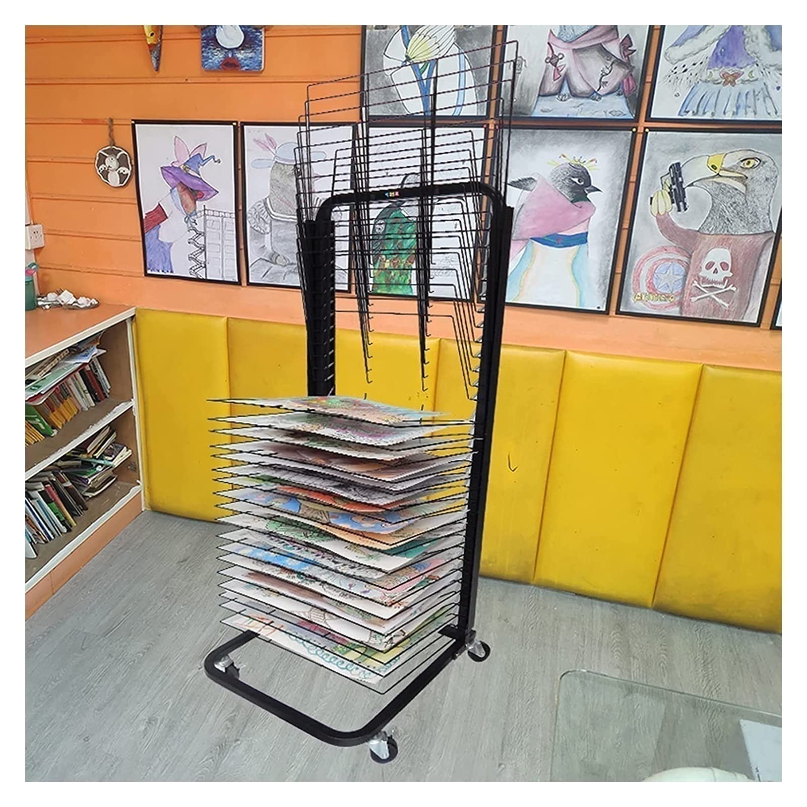 Amazon.co.jp: 乾燥棚 乾燥ラック20の棚 アートの乾燥ラック 乾燥