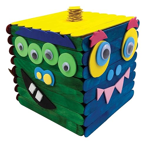 Miniatura 4 de Creativity Street -3776-02 Palitos de madera jumbo brillantes, 6 x 3/4 x 1/12 pulgadas, colores surtidos (paquete de 2)