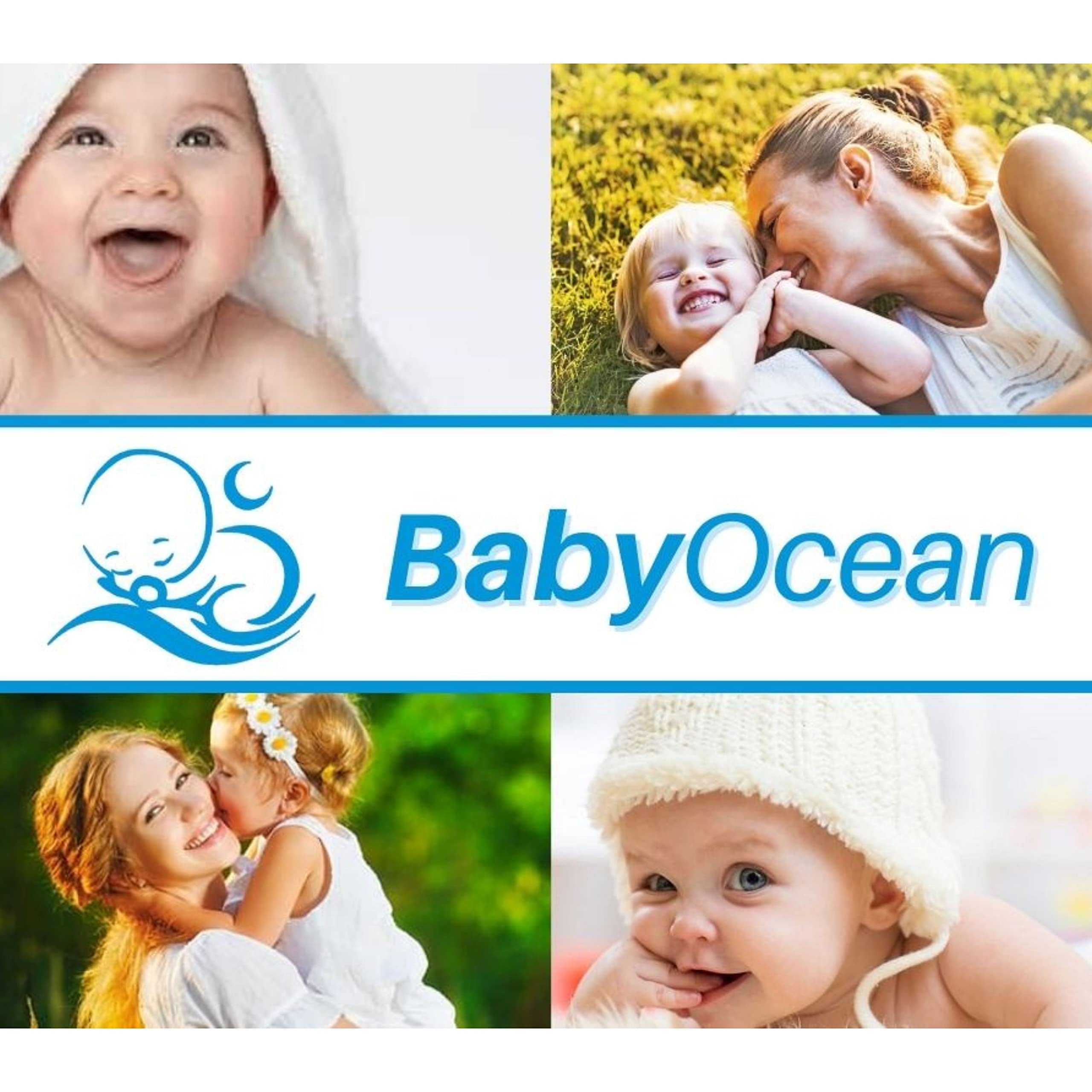 BabyOcean - ricarica compatibile per Tommee Tippee per sistema di smaltimento pannolini, compatibile con il Twist&Click e Sangenic TEC. 7 strati Anti-odore 10 metri di lunghezza. (4pz)