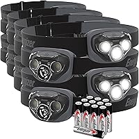 Vista 11 de Energizer Linterna frontal LED PRO (paquete de 2), linternas frontales resistentes al agua IPX4, luz de cabeza de alto rendimiento para exteriores