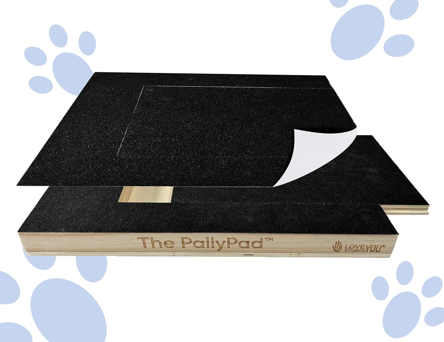 review 5 Pcs Replaceable Sandpaper for The ‘PallyPad’ Dog Nail Scratch Square Pad