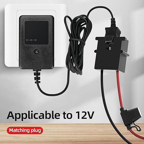 Miniatura 4 de Conector de arnés de cables de repuesto, batería de ruedas eléctricas de 12 voltios con cable de 12 AWG, 3 fusibles reemplazables para juguetes de