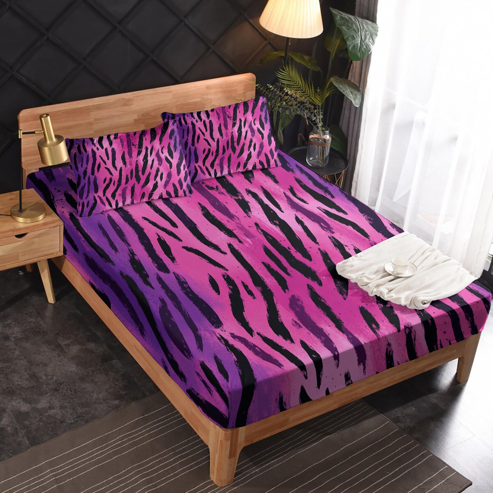 Amazon.com: zcwl Mcbling Sheets Full Size, Y2K 2000S Hot Pink Bed