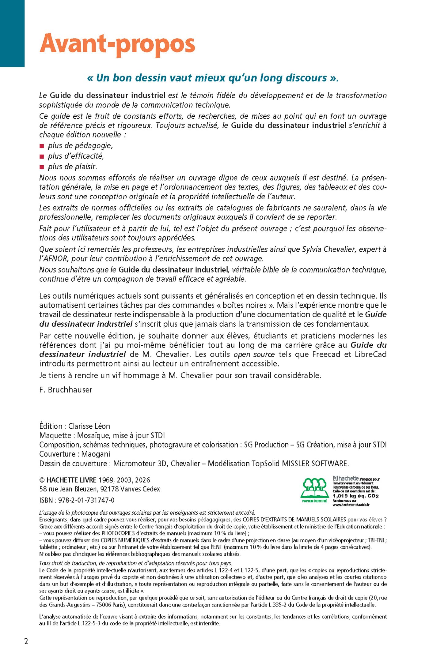 Guide du dessinateur industriel - éd. 2026