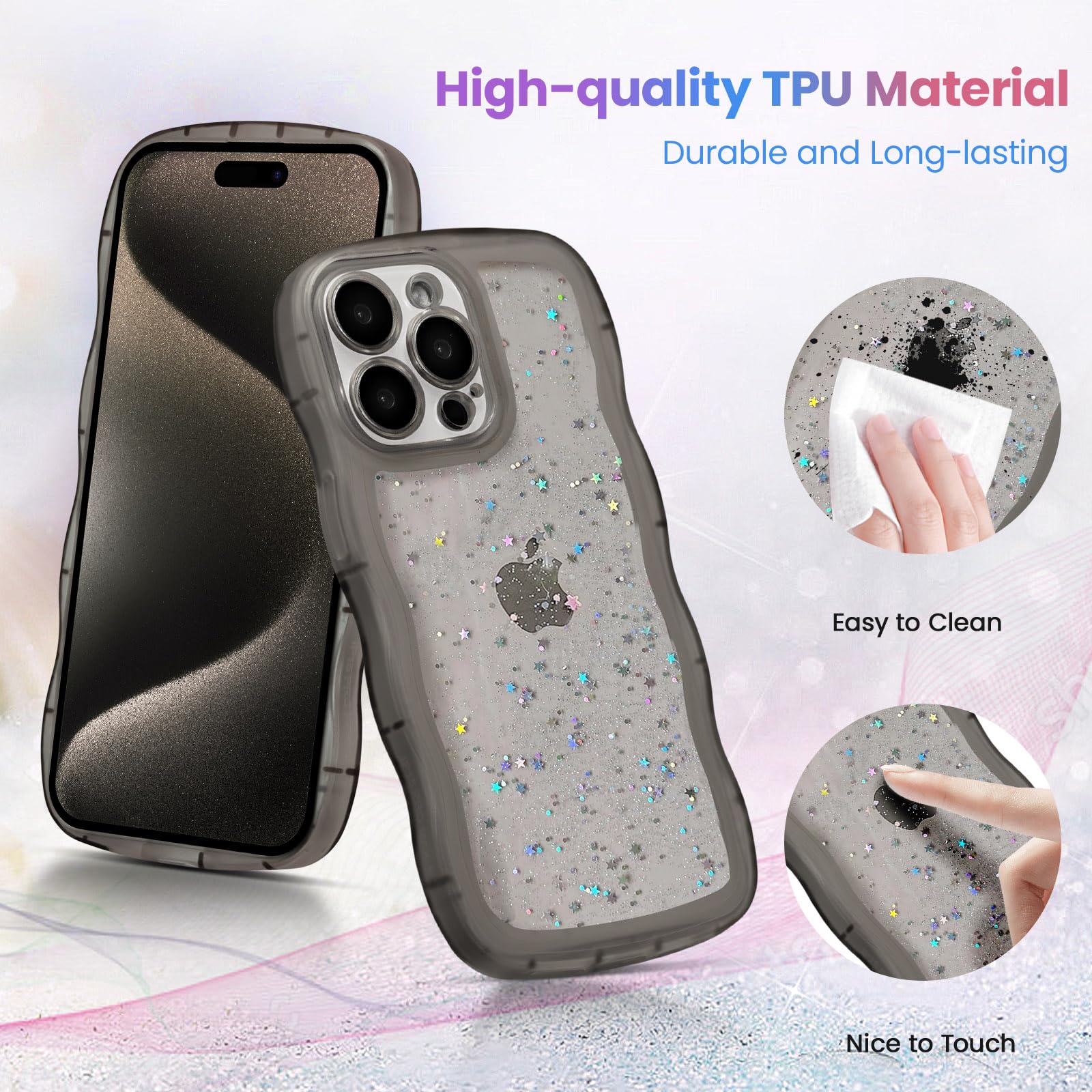 QLTYPRI Compatible with iPhone 15 Pro Case - Image 3