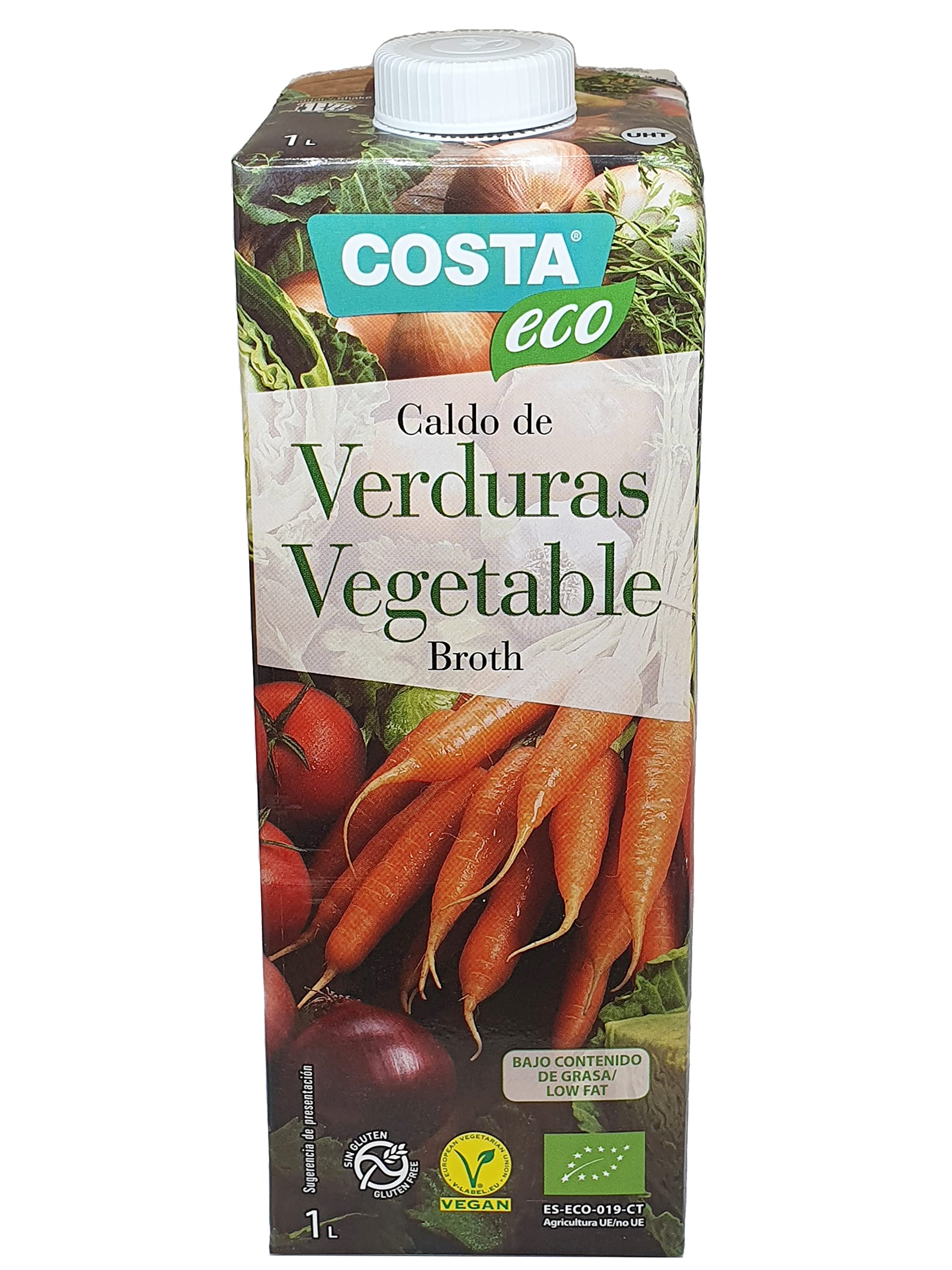 COSTA ECO Caldo De Verduras Ecológico 6x1L