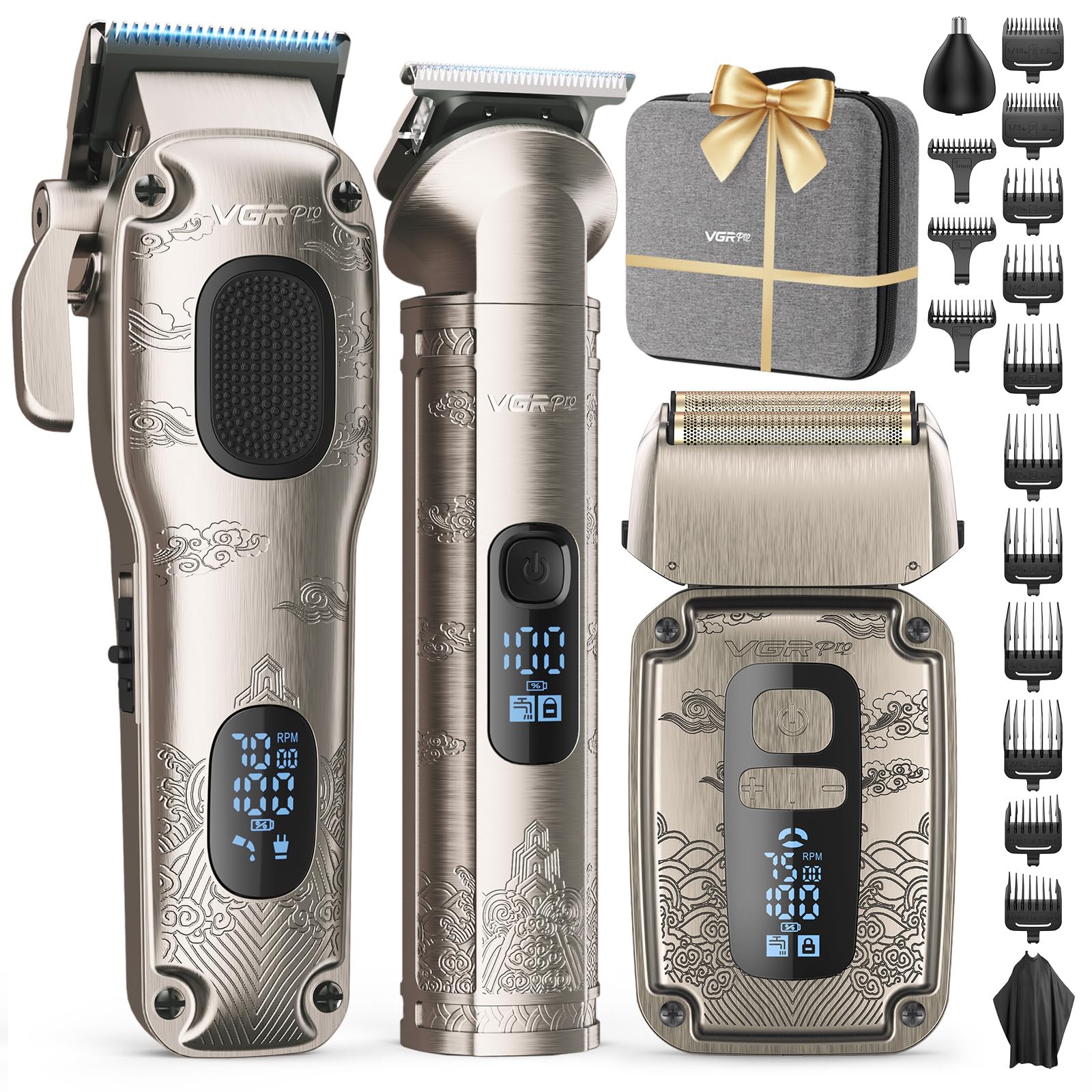 VGRPRO Hair Clipper Set
