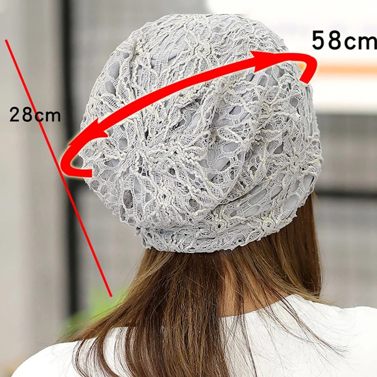 SZYDM Anti-Strahlungs Mütze - Atmungsaktive Faraday Kappe Gegen EMF/5G Strahlung