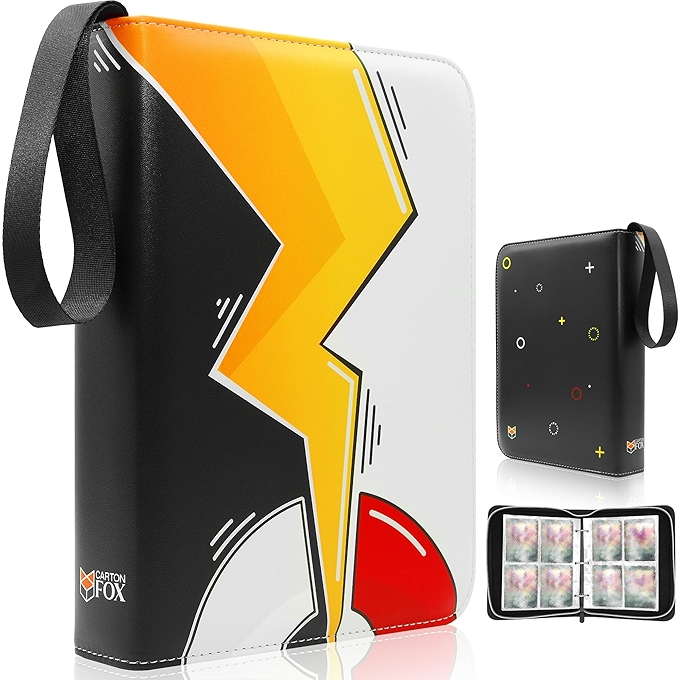 卡片收纳册，4孔卡片夹，便携式收藏夹