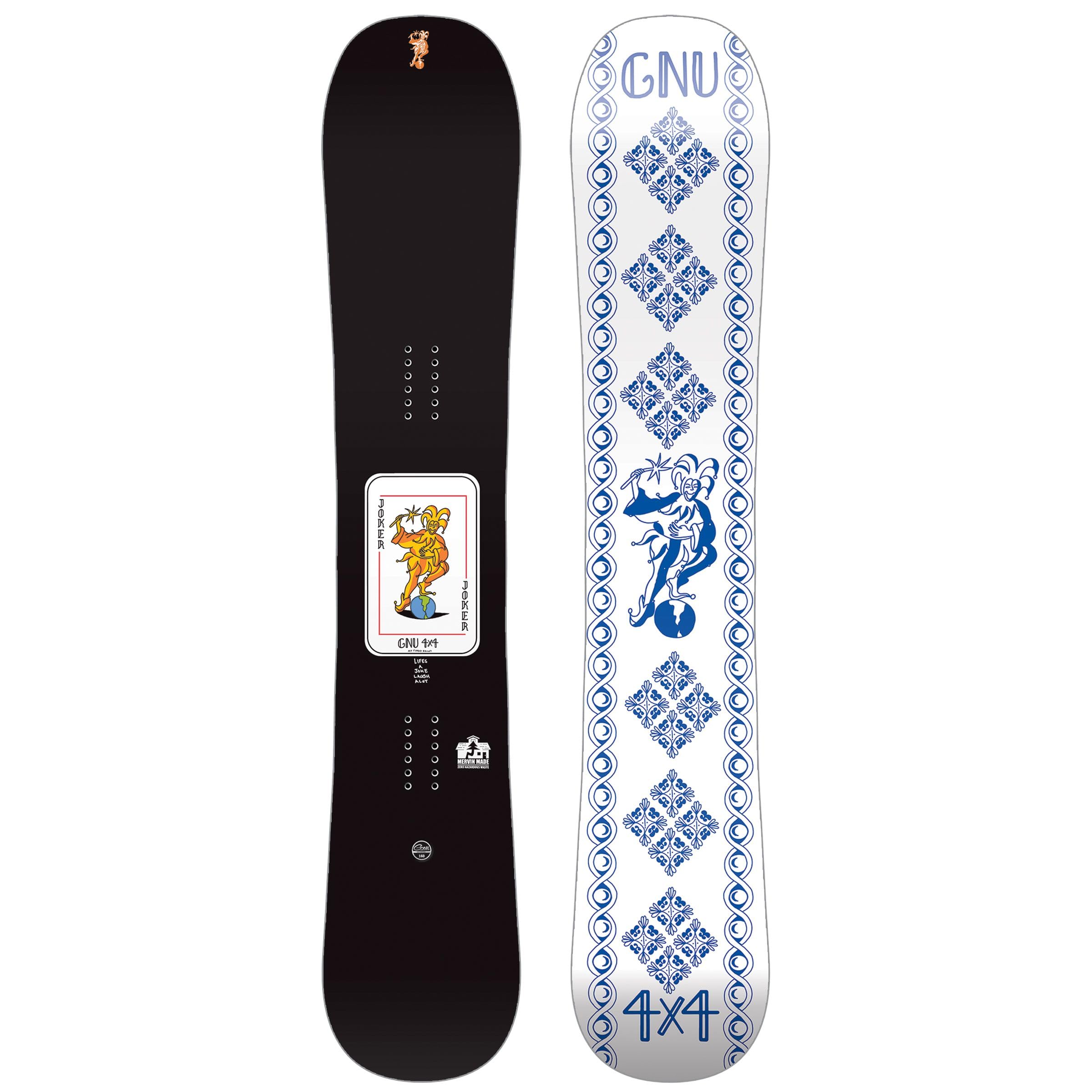 スノーボード GNU 4x4 157 Amazon.com: GNU Tabla de snowboard 4X4 para hombre, 157 : Deportes