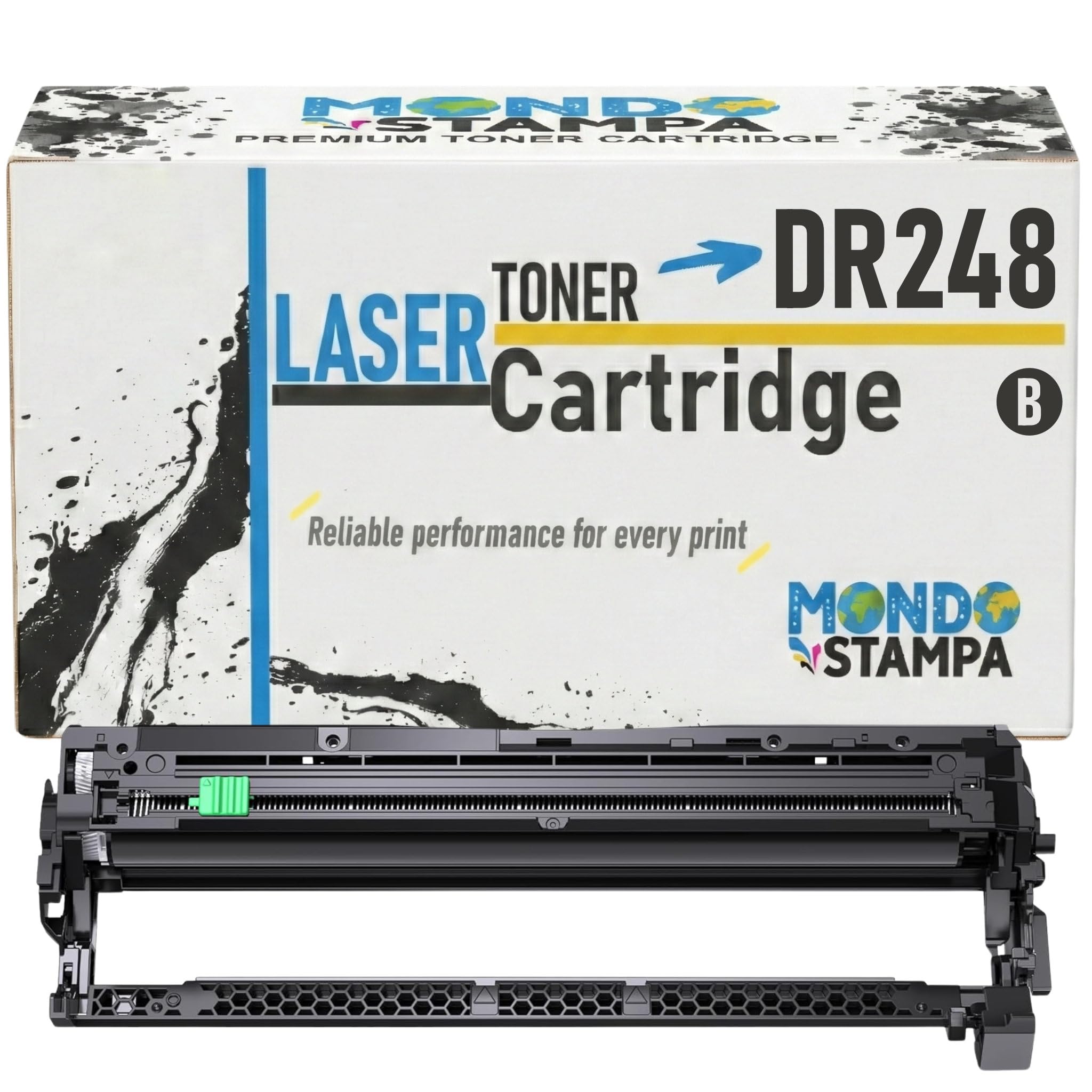 Tamburo DR-248 DR248CL Compatibile per Brother (Resa 30.000 Pagine) - Drum Unit di Ricambio per DCP-L3520CDW, MFC-L3740CDW, HL-L3220CW e altri modelli