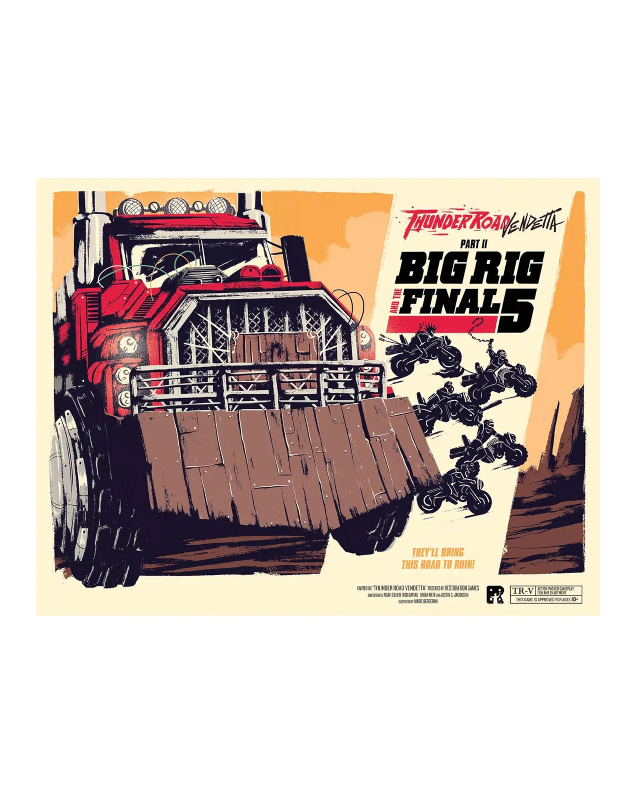 Restoration Games Thunder Road Vendetta: Part 2 - Big Rig and The Final 5