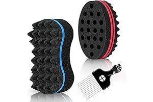3-Pieces Tornado Coiler Hair Sponge for Men and Women