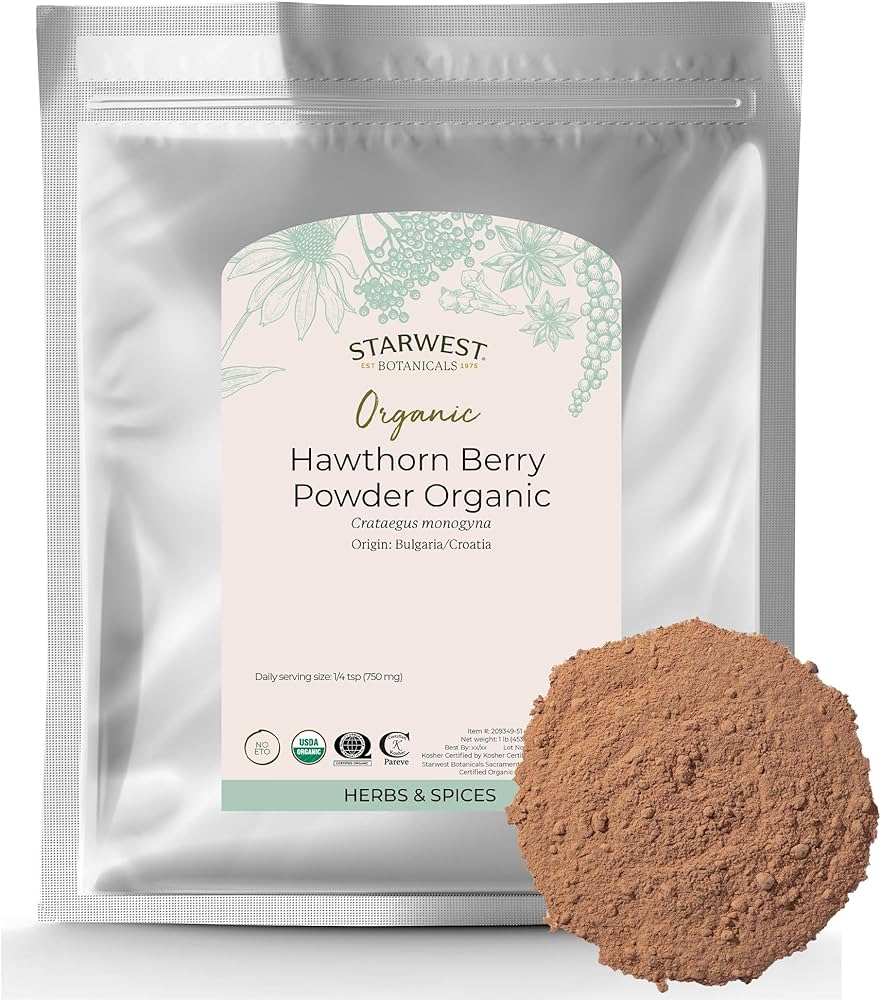 Amazon.com : Starwest Botanicals Organic Hawthorn Berry Powder Amazon.com : Starwest Botanicals Organic Hawthorn Berry Powder