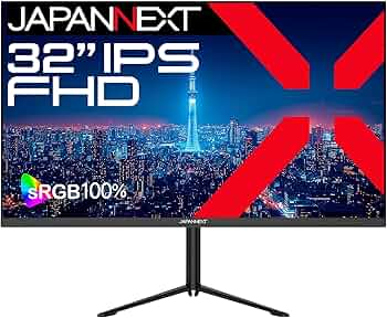 Amazon.co.jp: JAPANNEXT 32インチ IPSパネル搭載 フルHD(1920x1080