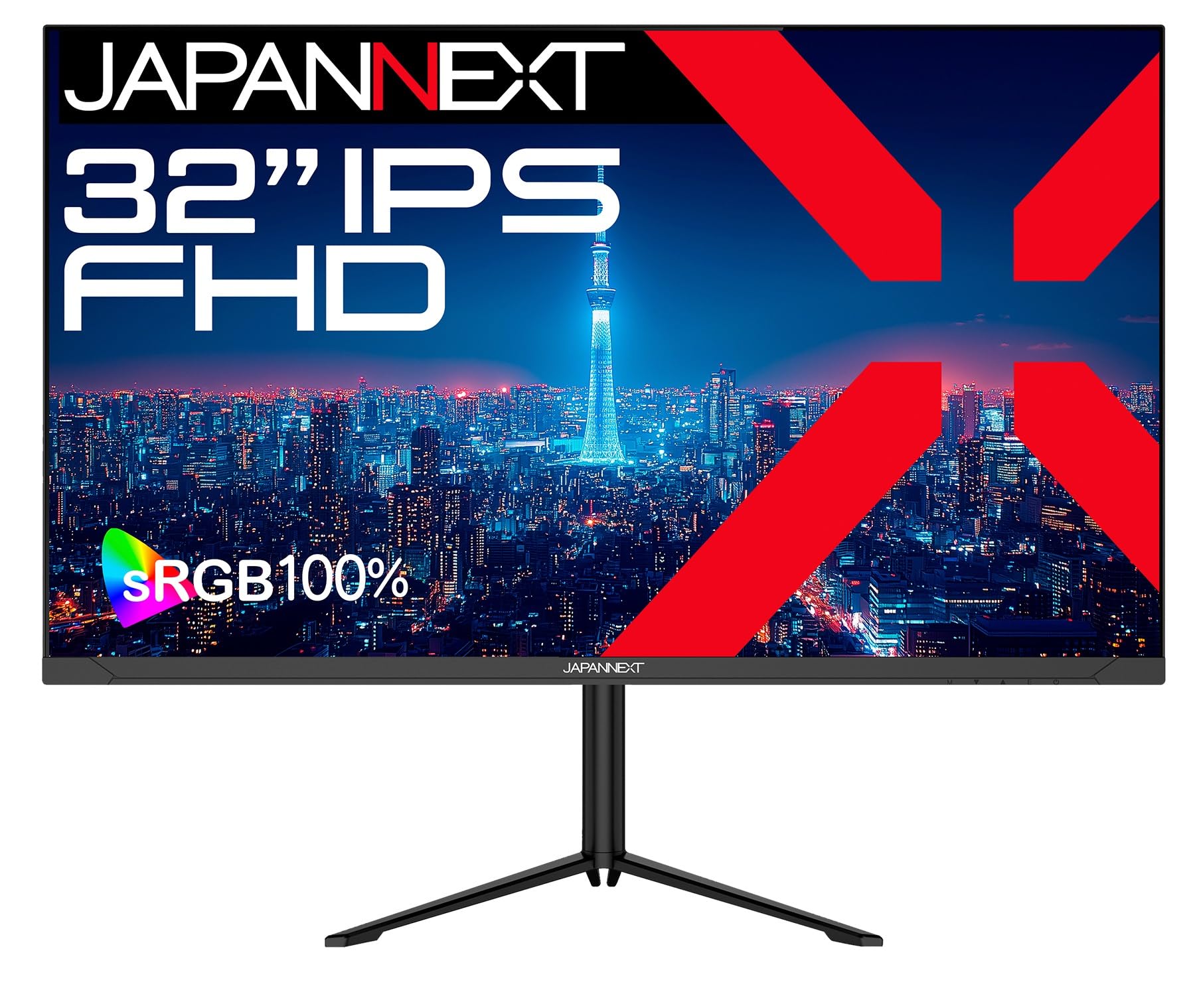 JAPANNEXT 32インチ FHD LEDモニター JAPANNEXT 32インチVAパネル搭載 フルHD液晶モニター JN