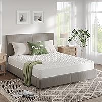 Novilla Materasso 140x200, Materasso Matrimoniale a Molle e Schiuma Altezza 20cm