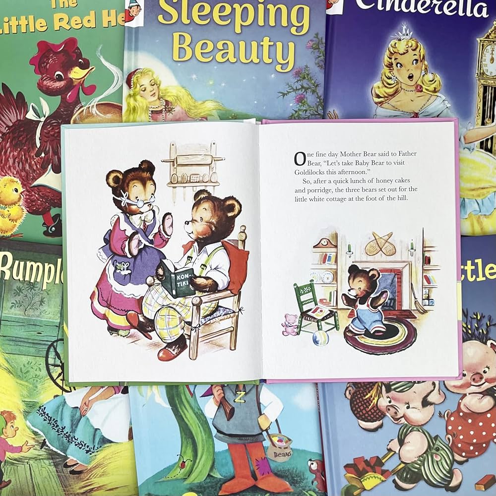 Fairy Tales Stories: Vintage Storybook Time Well Spent Boxed