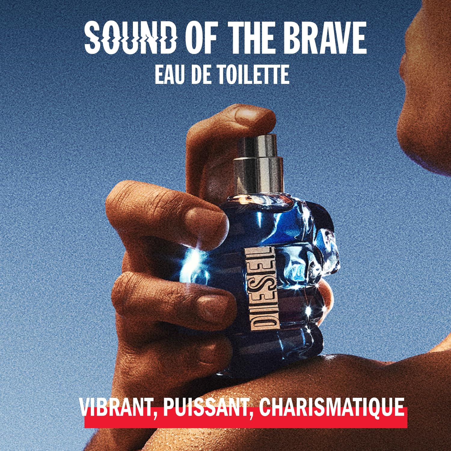 Diesel Sound Of The Brave, Eau de Toilette pour Homme en Spray Vaporisateur, Parfum Epicé et Rafraîchissant, 200 ml