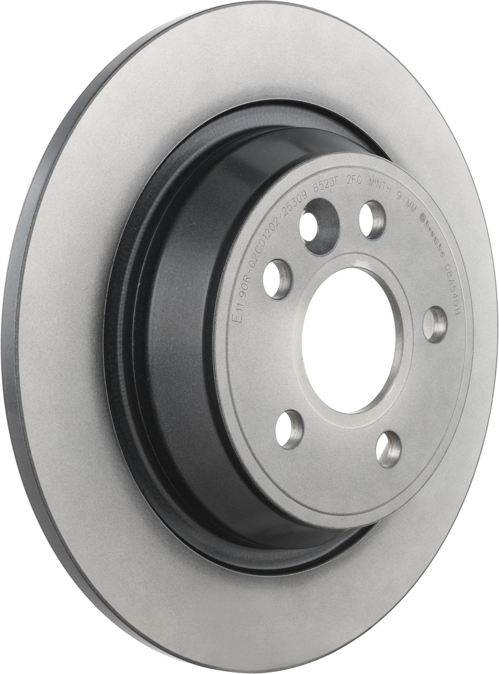 2x Brake Discs Pair Solid fits FORD MONDEO Mk4 TDCi 1.6D Rear 10 to 15 302mm Set