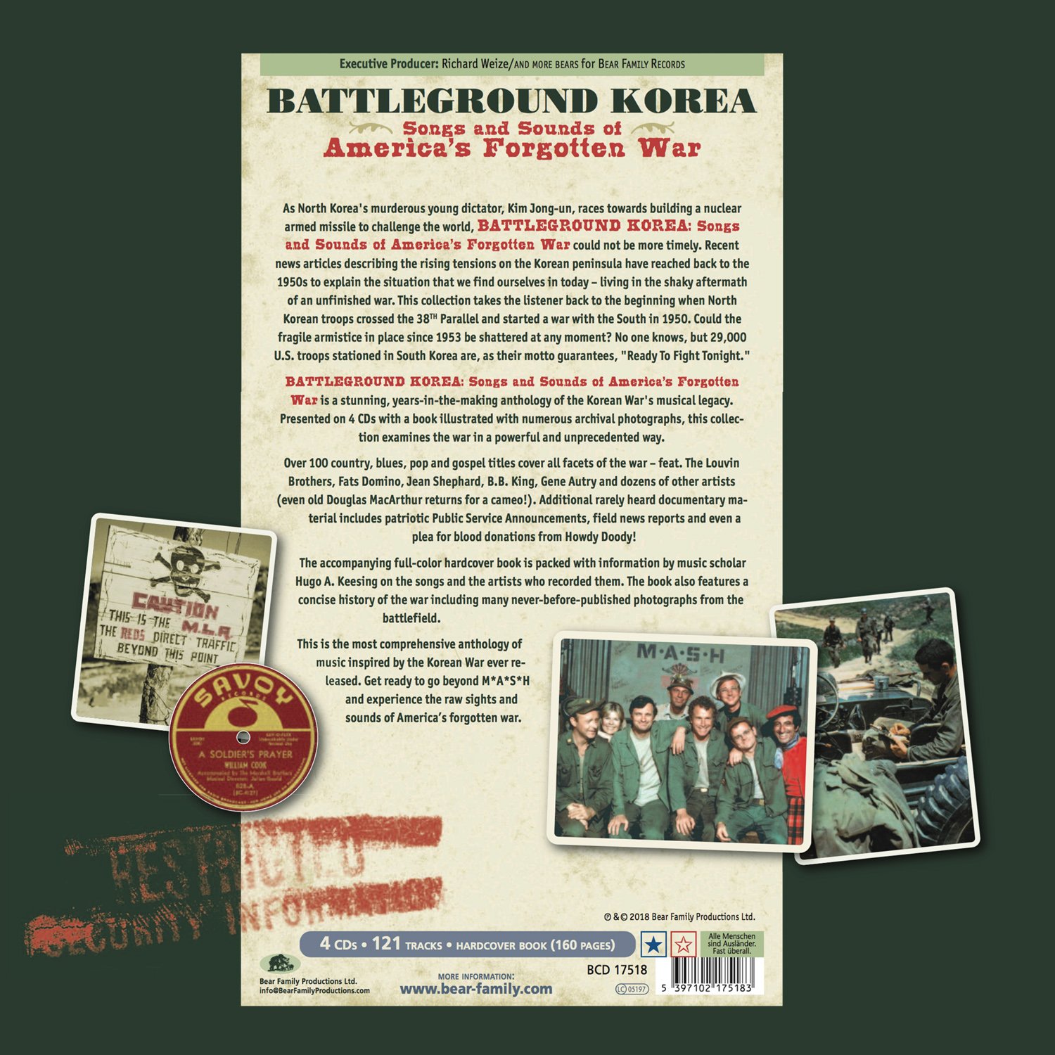 Battleground Korea: Songs & Sounds America