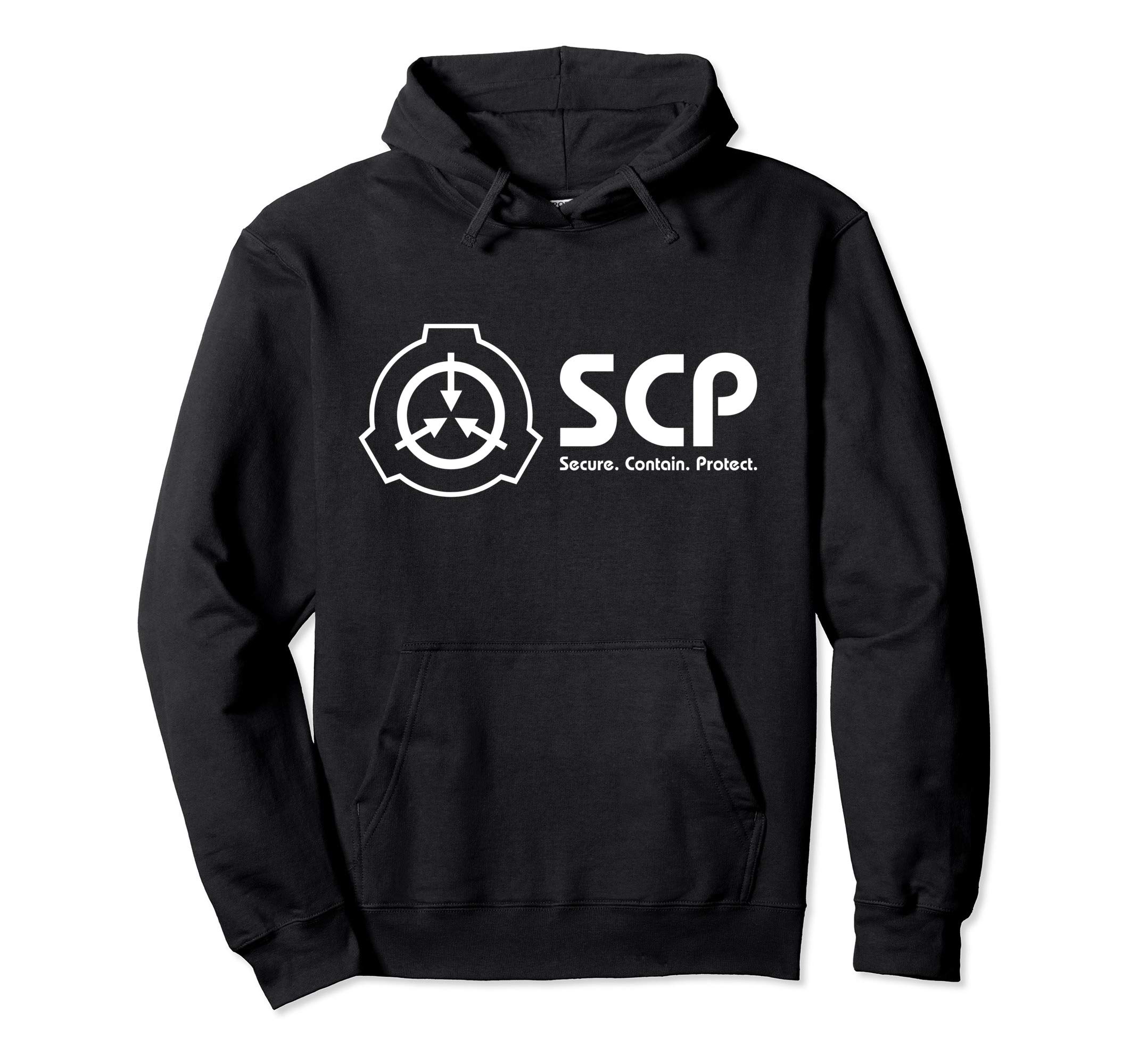 SCP Foundation Collection SCP Pullover Hoodie ,Grey ,Small