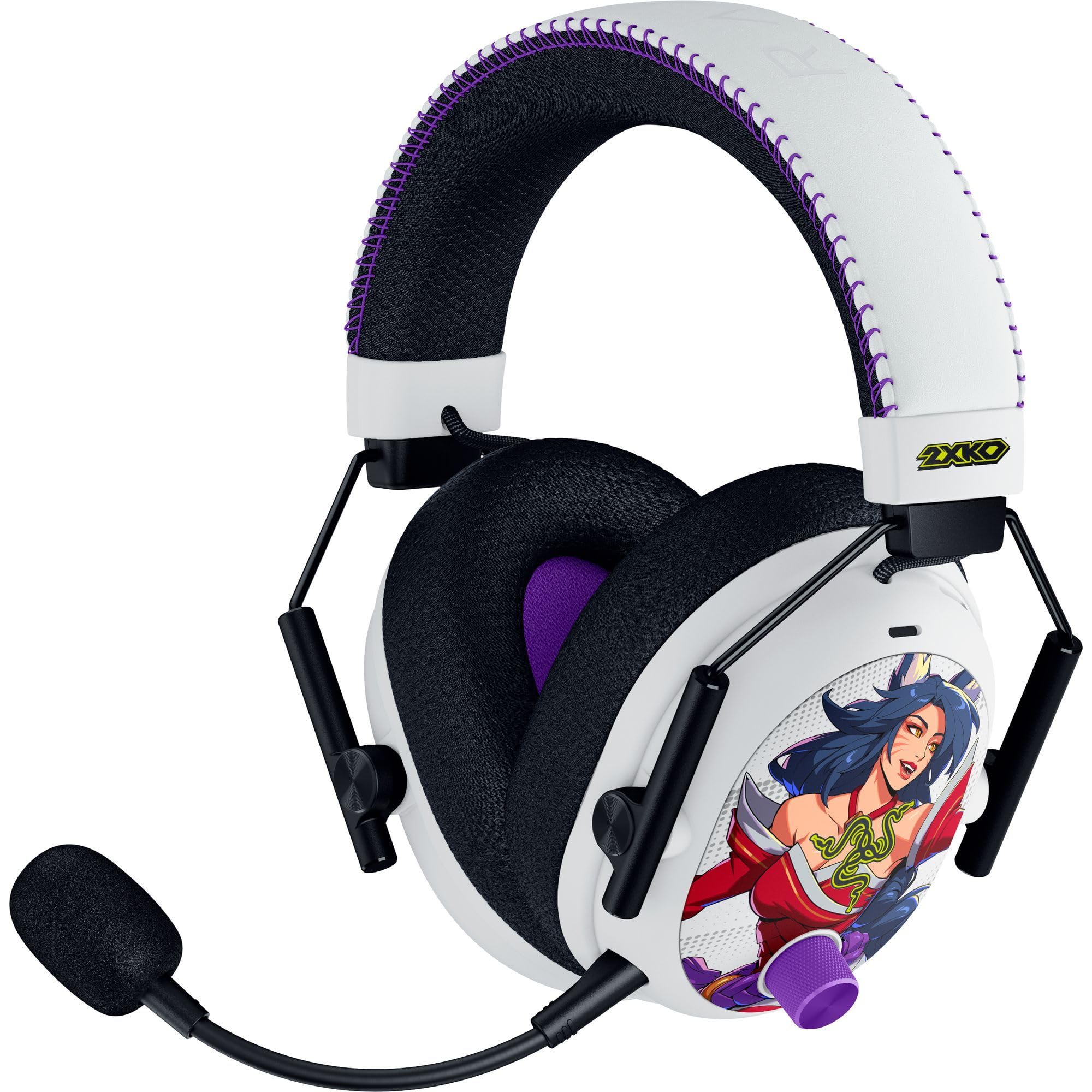 Razer BlackShark V3 Pro 2XKO Edition - Casque sans Fil pour e-Sport avec ANC - Réduction Active du Bruit - Haut-parleurs Triforce 50 mm - HyperSpeed 2,4 GHz et Bluetooth - Xbox/PC | 2XKO