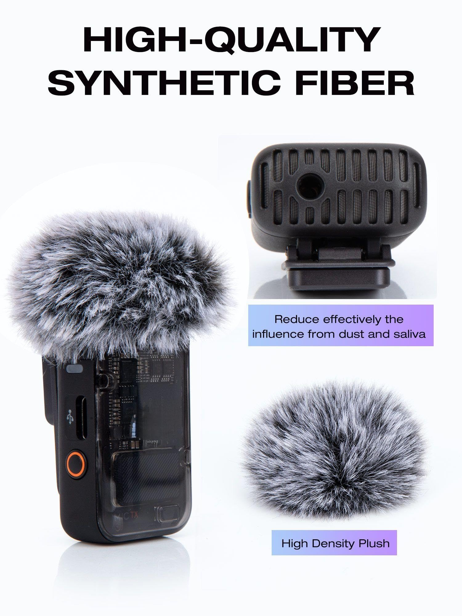 Amazon.com: For Mic 2 Pop Filter - Osmo Pocket 3, Microphone