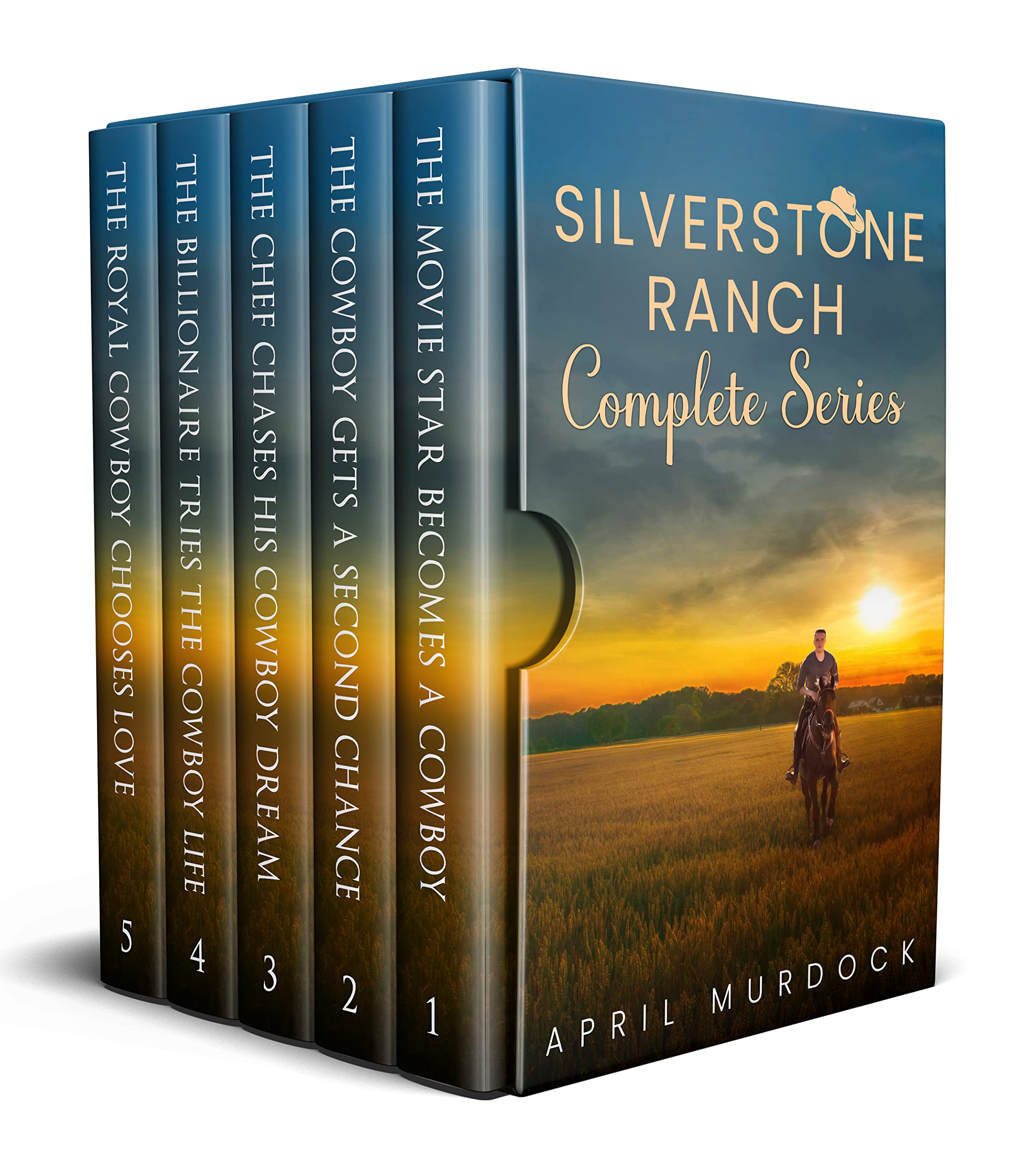 Silverstone Ranch Complete Series: Sweet Cowboy Romance (Sweet Romance Boxed Sets Book 3)
