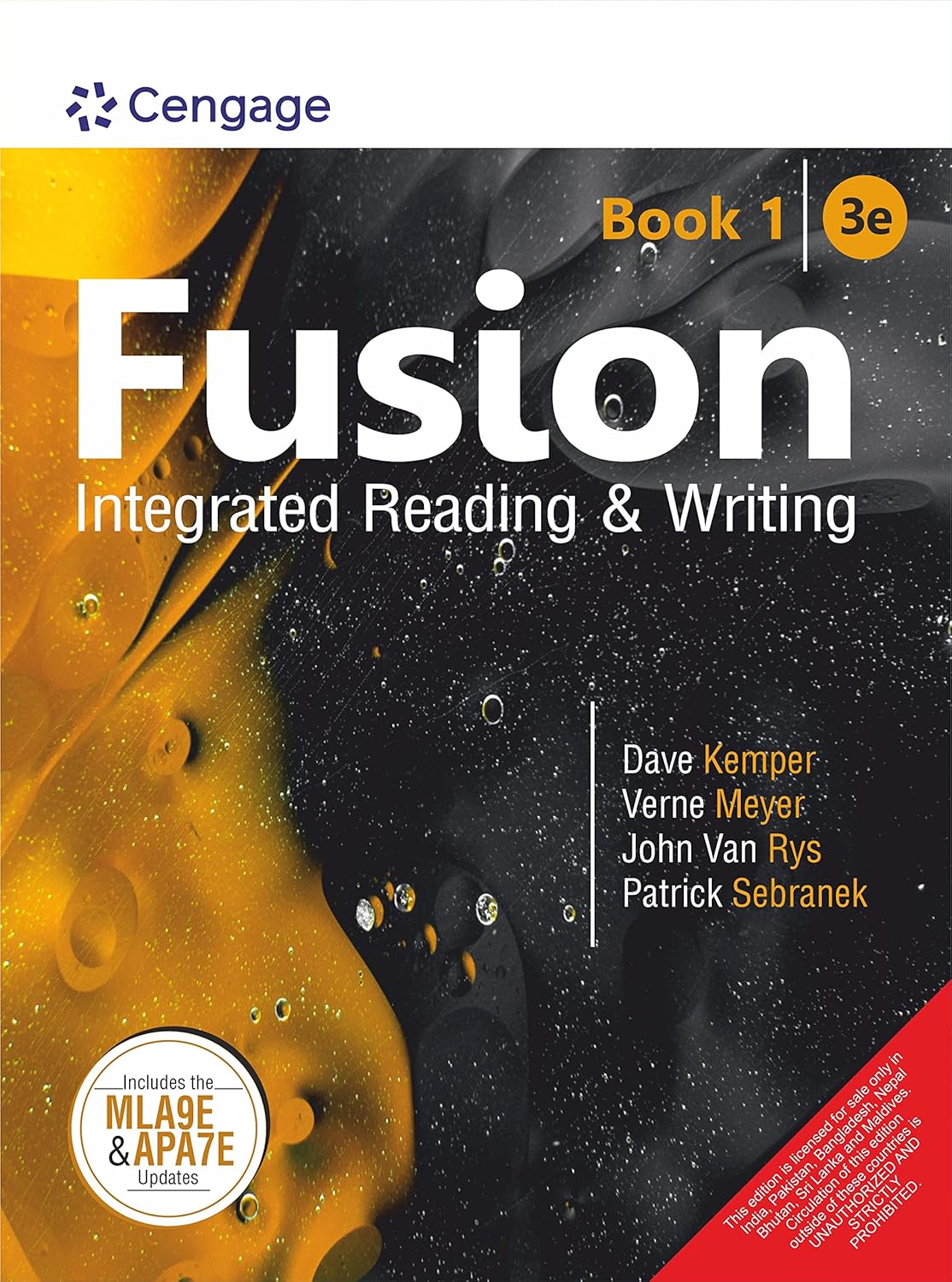 FUSION INTEGRATED READING AND WRITING,3RD EDITION Verne Meyer Patrick Sebranek Dave Kemper