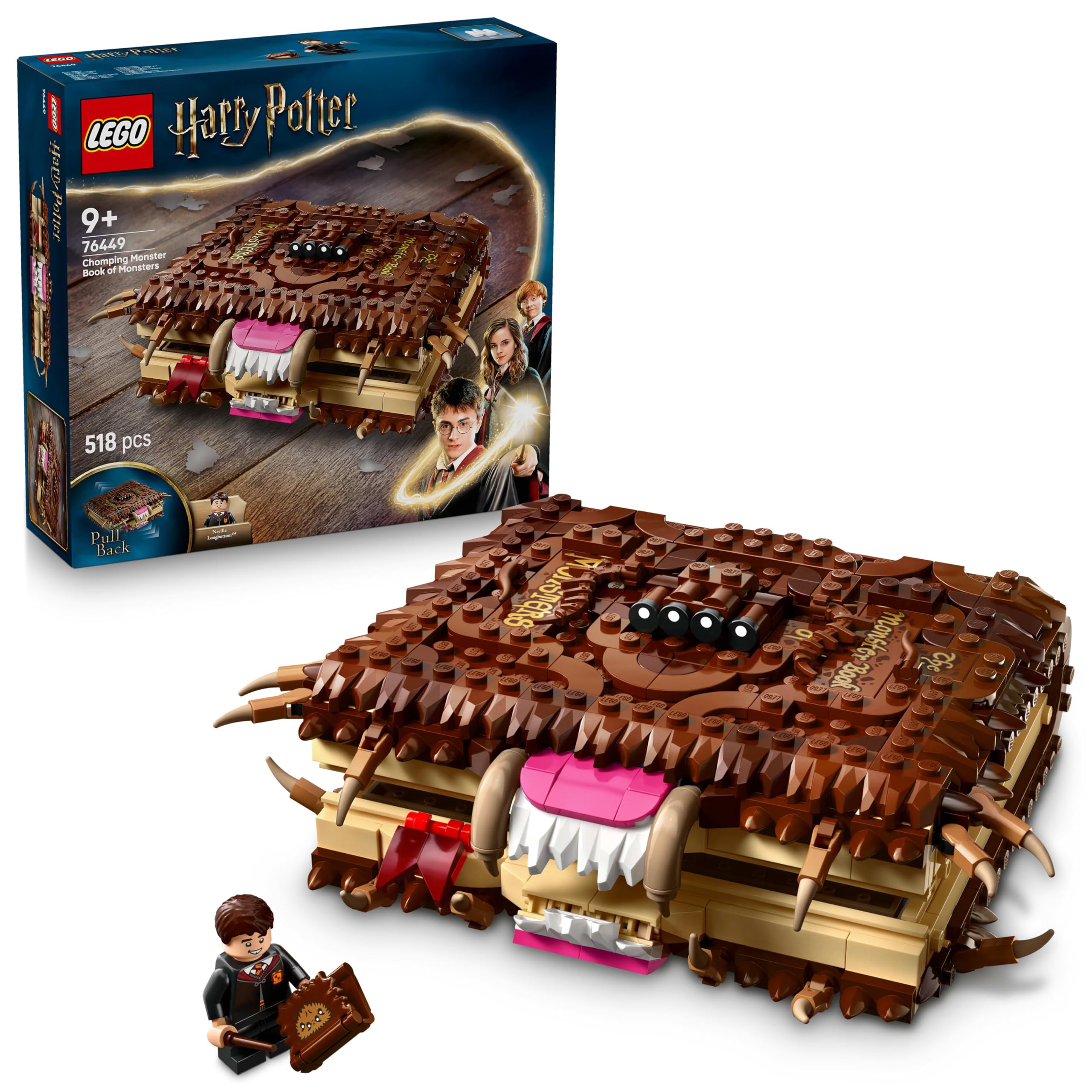MONSTER GILL セット LEGO Harry Potter Chomping Monster Book of Monsters, Wizard Toy