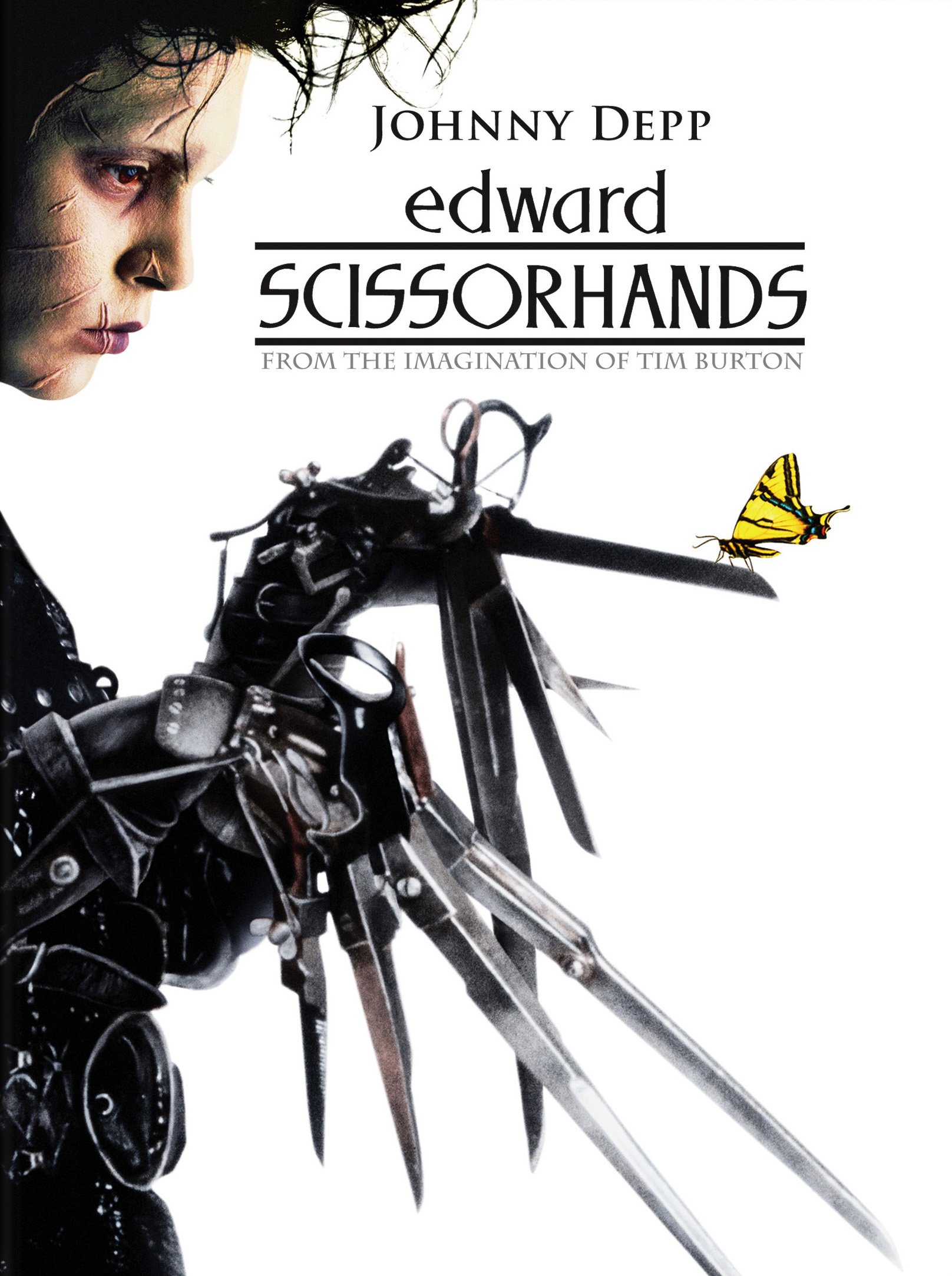 12X8 INCHES EDWARD SCISSORHANDS MOVIE POSTER PRINT APPROX SIZE