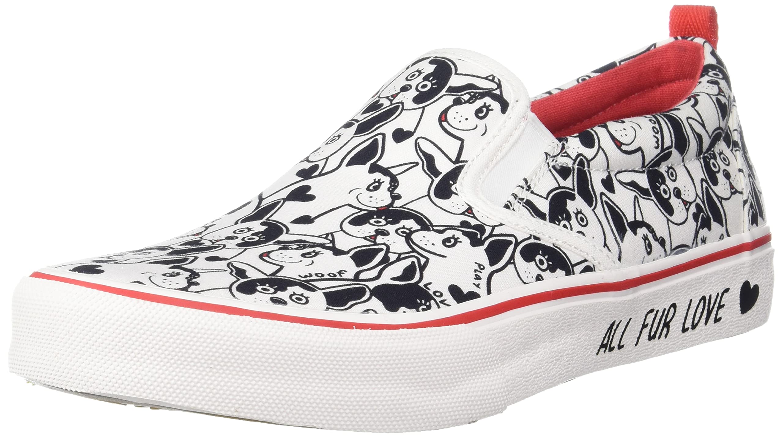 Skechers womens MARLEY JR - FUR LOVE WHITE/BLACK/R Sneaker -3 UK (6 US) (113014) (B08BTTR1D9) Amazon Price History, Amazon Price Tracker