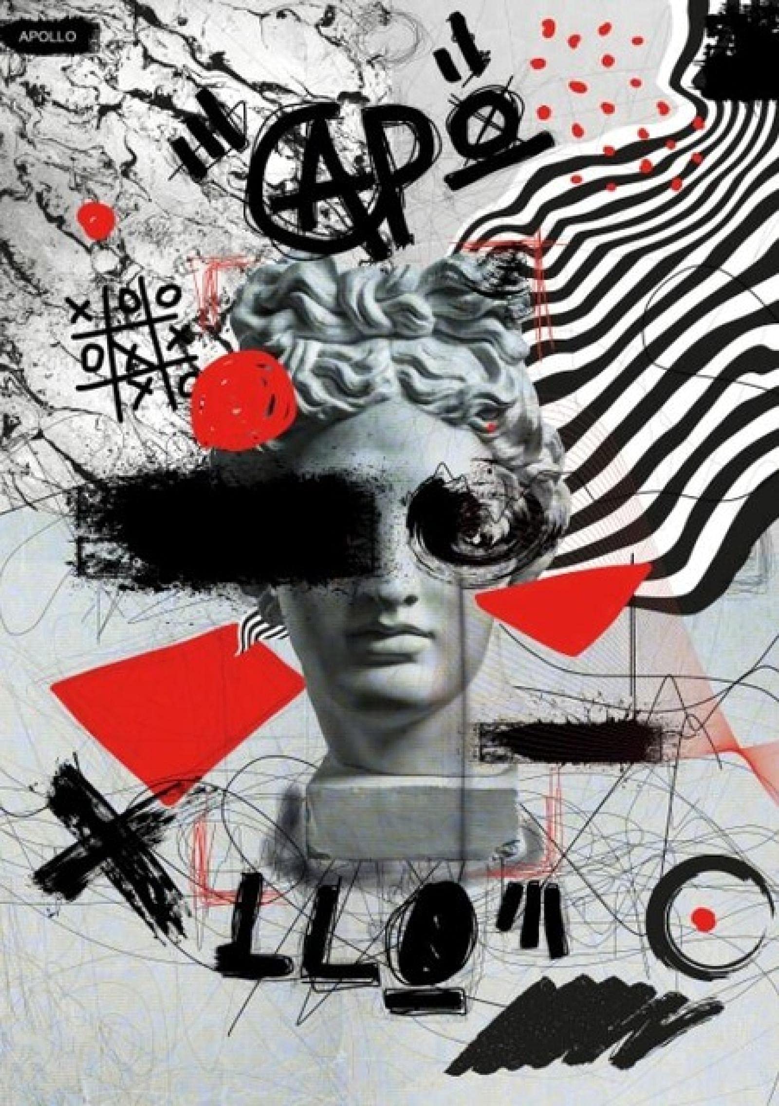 Tiancheng Art Poster Artworks Spoof Sculpture Poster and Print Printing Pictures for Living Room Decoration 60x90cm