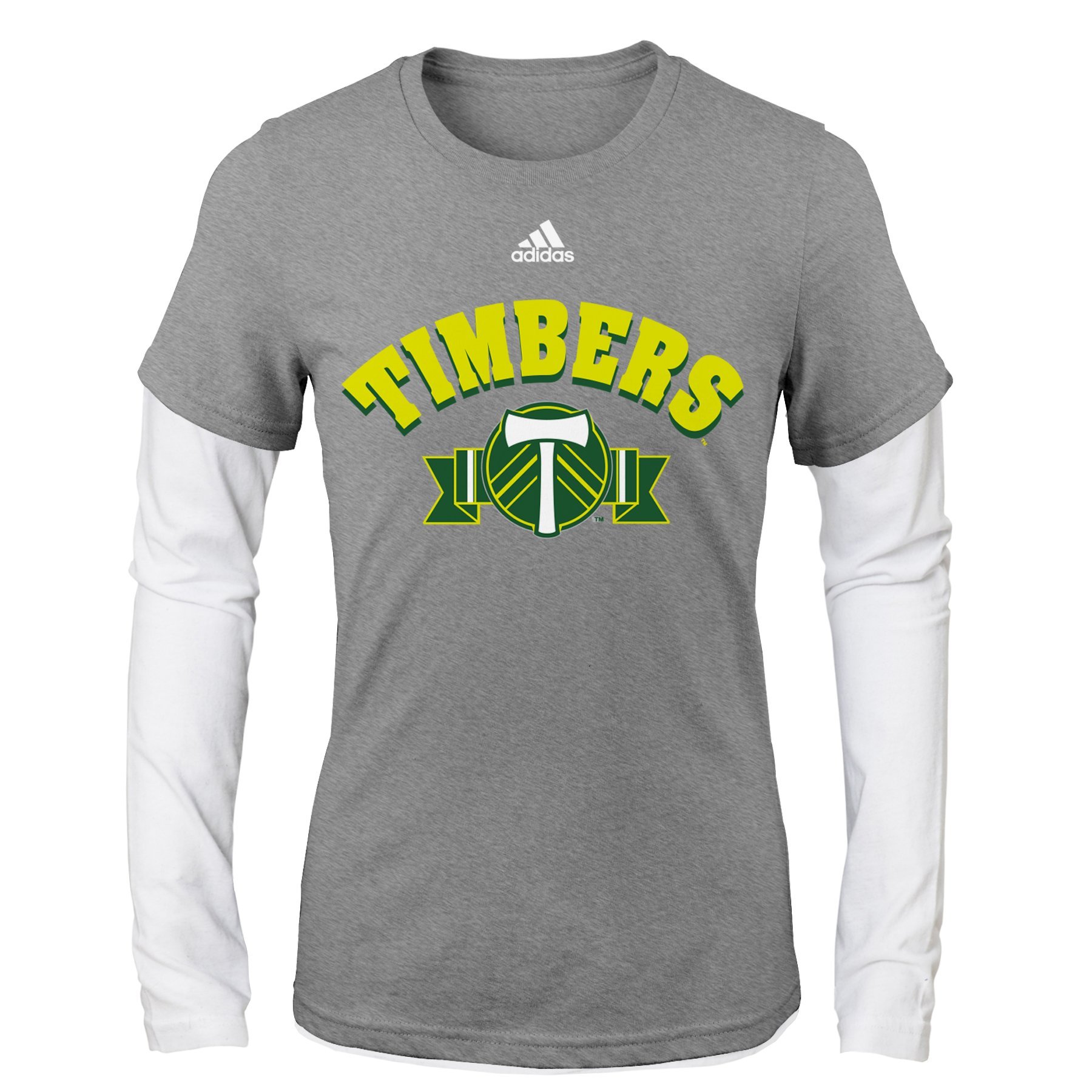 MLS Girls -Folded Ribbon Long sleeve Layered Tee