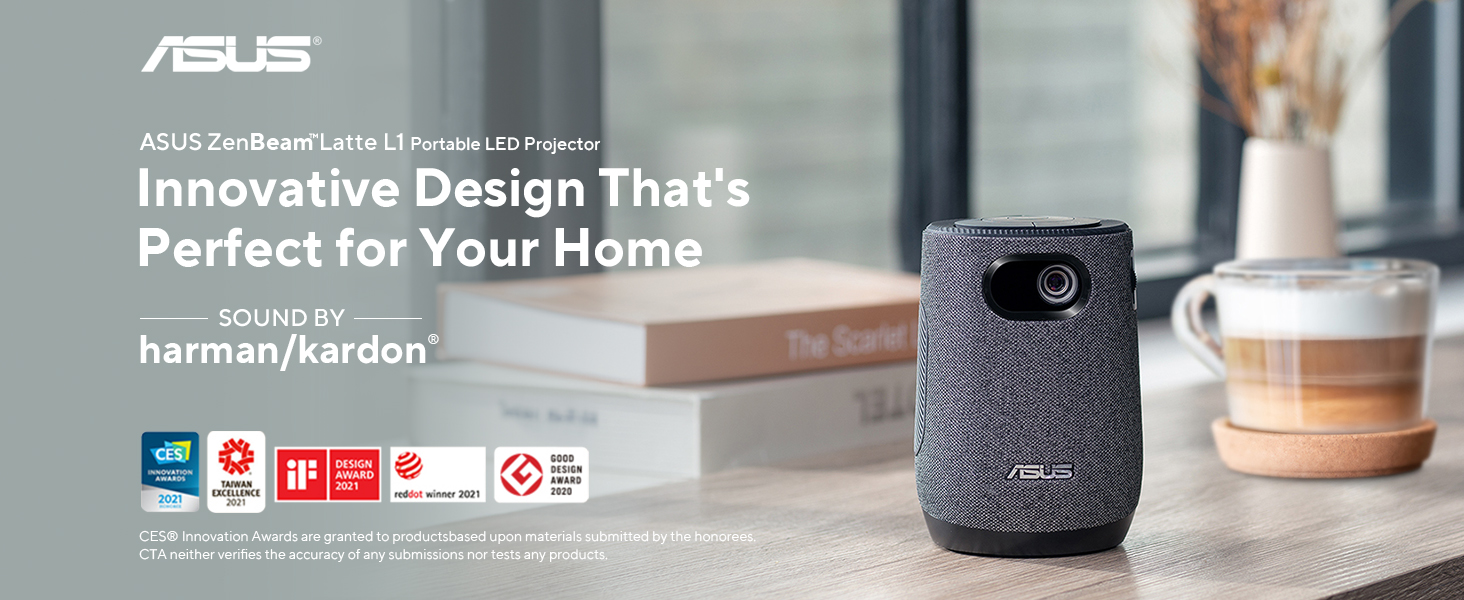 Amazon.com: ASUS ZenBeam Latte L1 Portable Wi-Fi Projector- 300