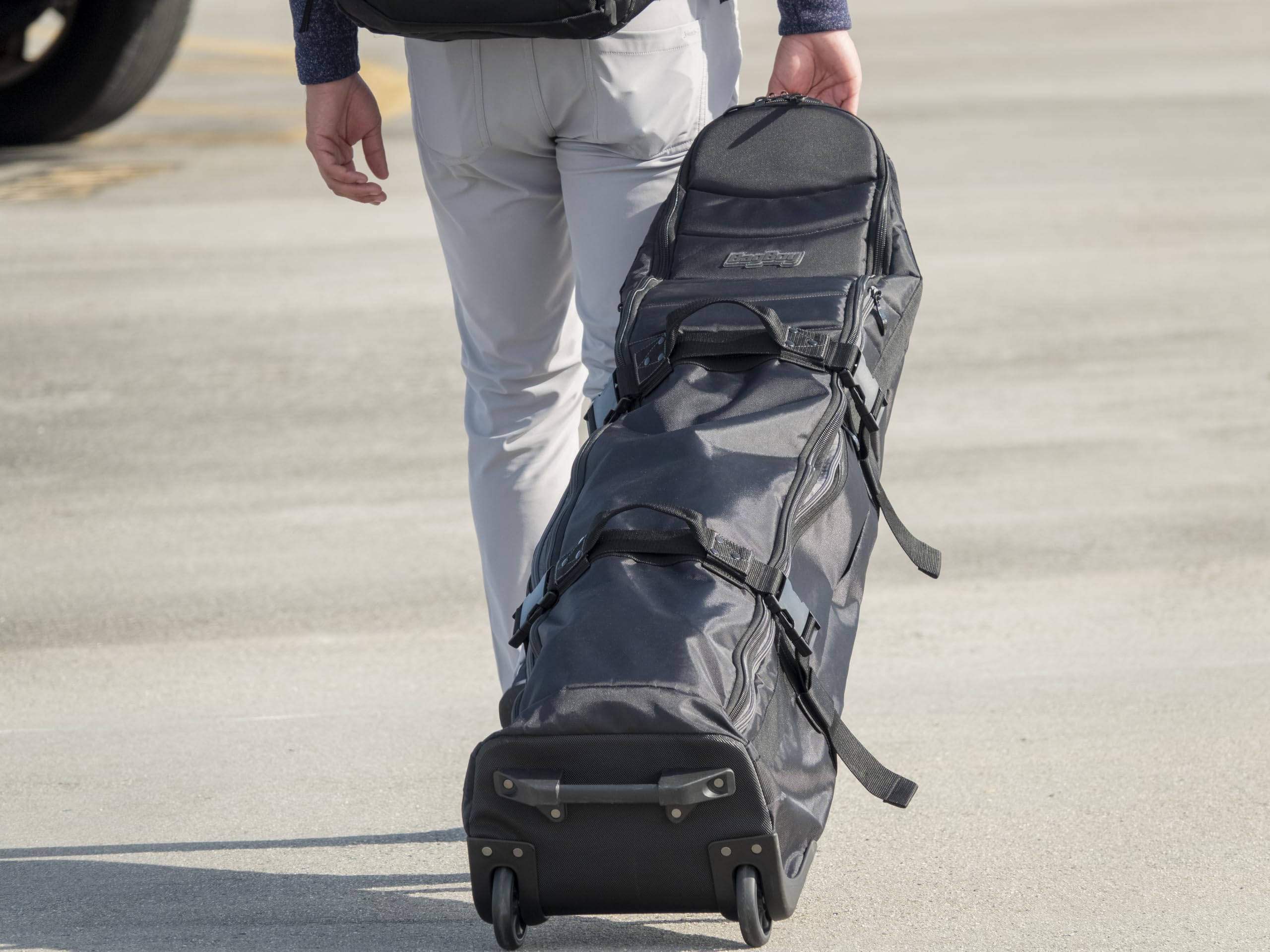 Amazon | Bag Boy ユニ ゴルフバッグ トラベルカバー スピナーホイール 