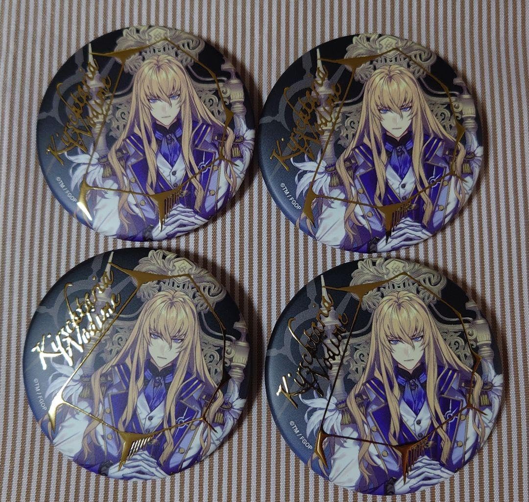⑤FGO Fate ジュエリー加工缶バッジ AGF キリシュタリア ANPLEX