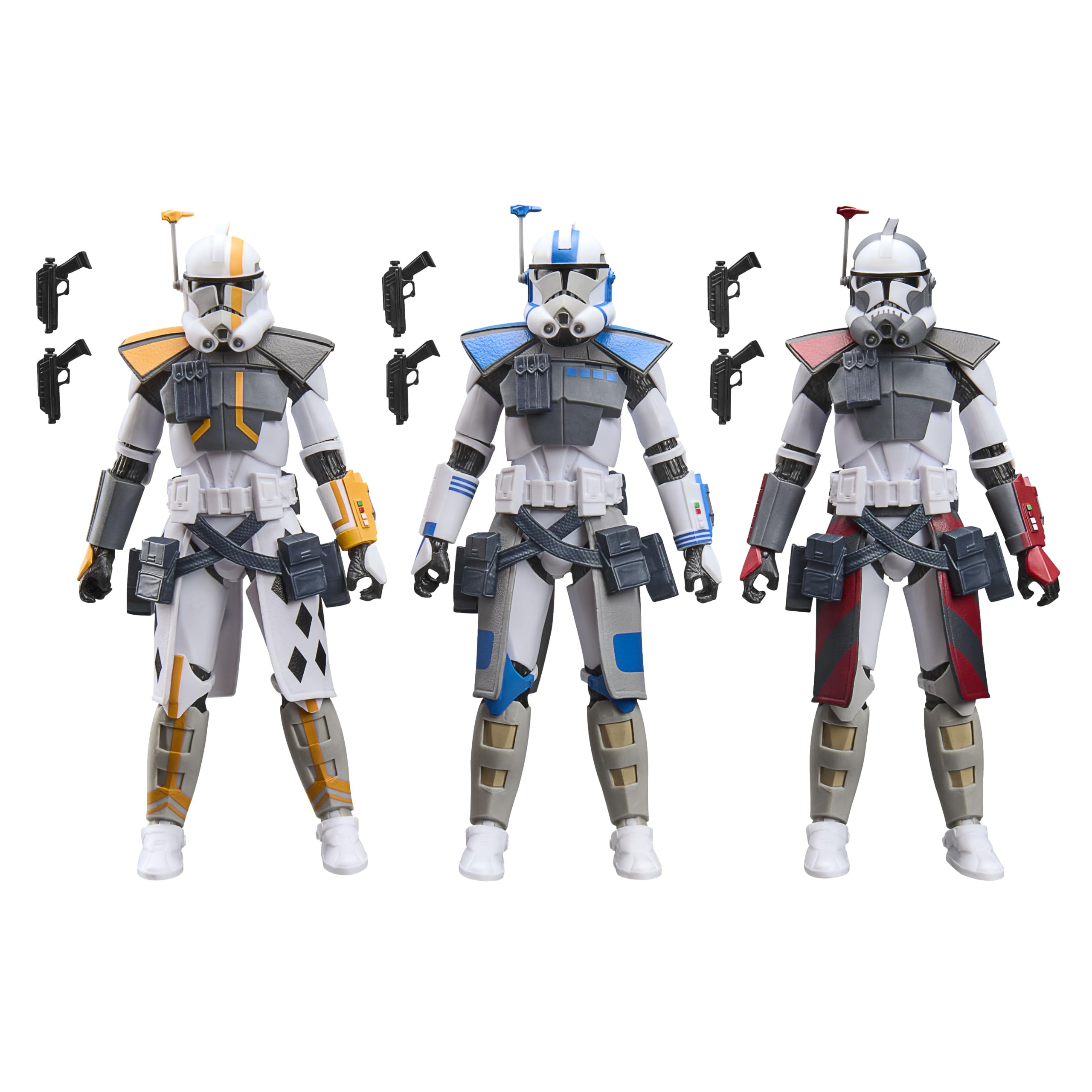 Star Wars The Black Series ARC-Soldaten Battle-Pack | Havoc, Colt, Blitz The Clone Wars Premium Action-Figuren 3er-Pack zum Sammeln (15 cm)