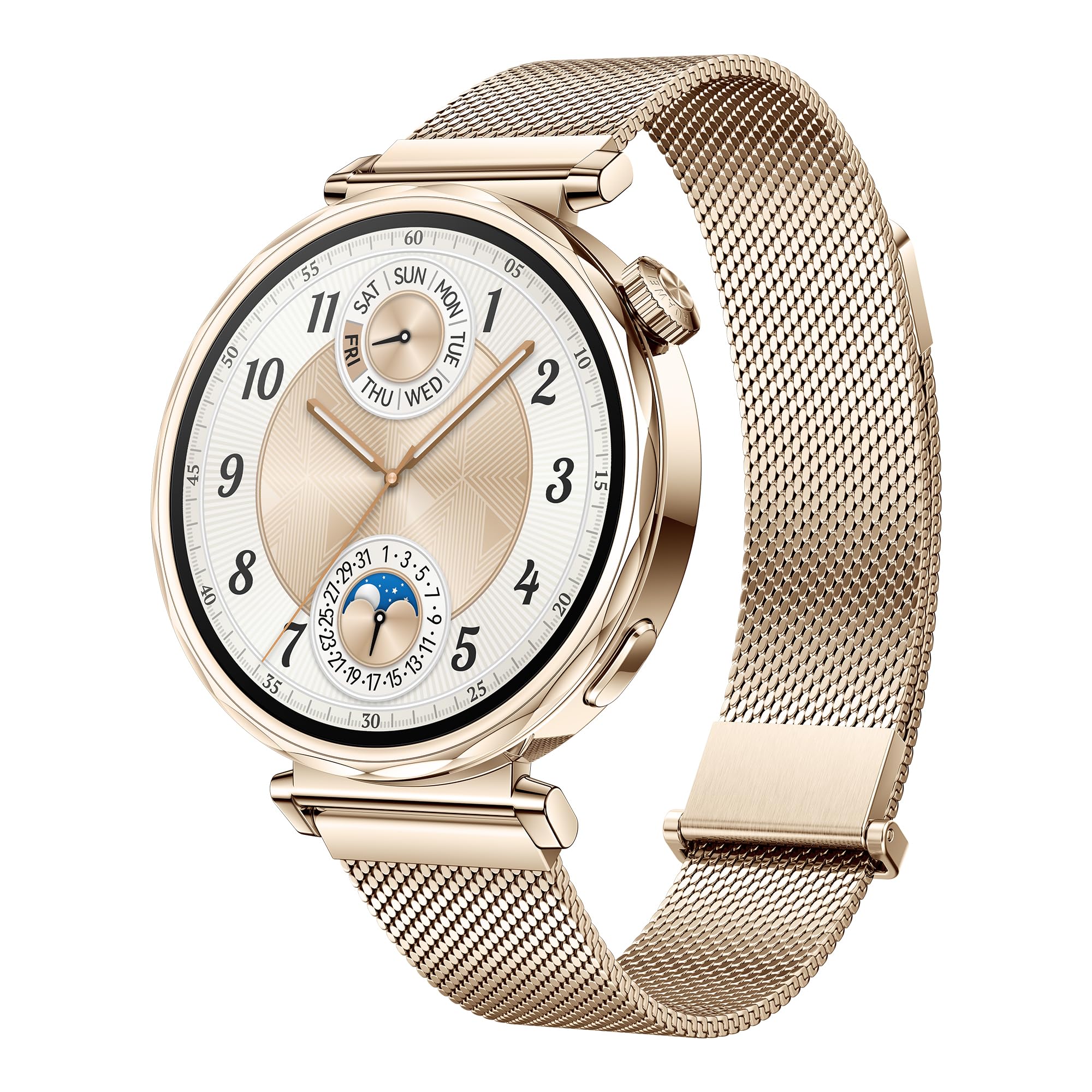 HUAWEI WATCH GT 5 41mm Smartwatch, Design Elegante, Nuova Modalità Corsa e Ciclismo, Monitoraggio della Salute, 7 Giorni di Durata della Batteria, iOS e Android, Dorata