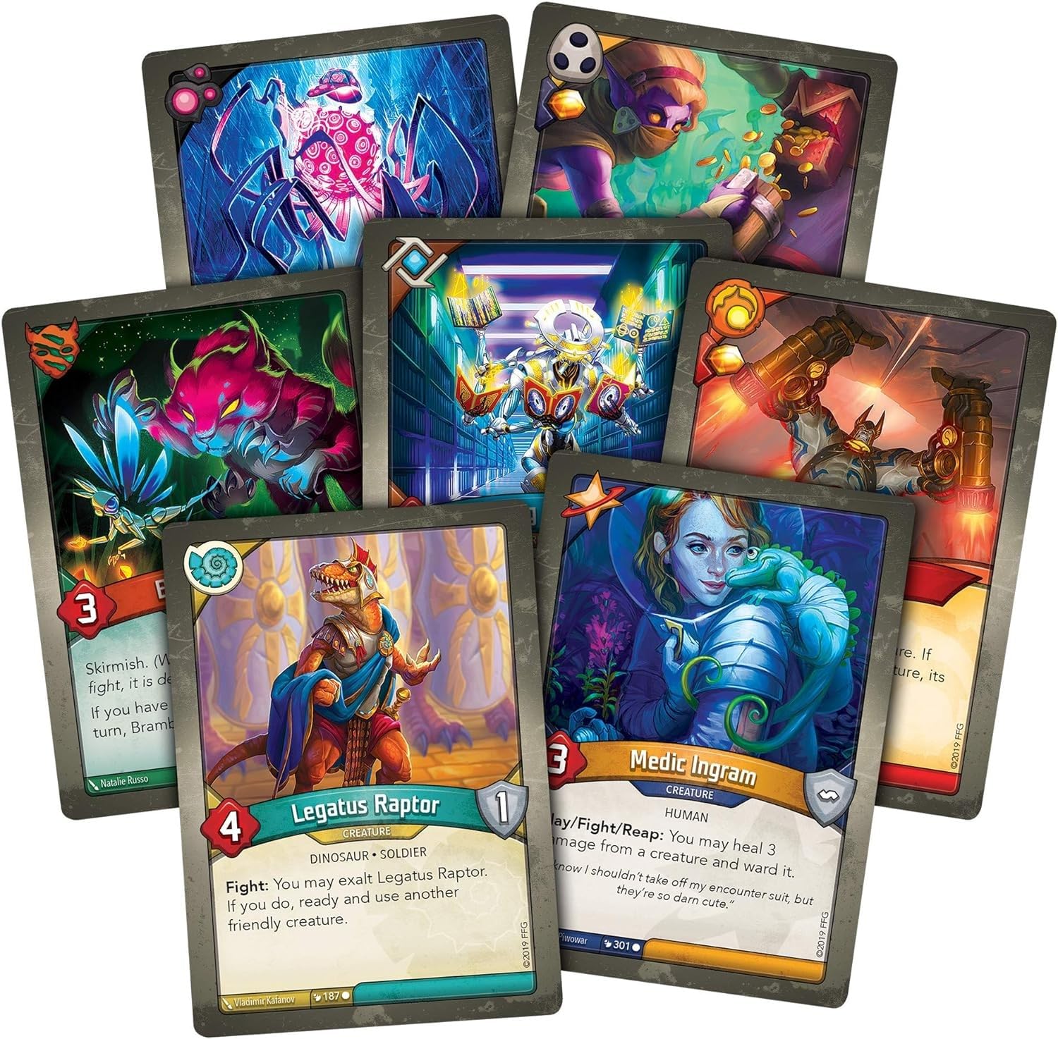 Fantasy Flight Games - - KeyForge Dark Tidings Deluxe Deck Expansion Fast-Paced Card Game Strategy Game For Adults And Teens Ages 14 2 Players Average Playtime 45 Minutes Made By Fantasy Flight Games
