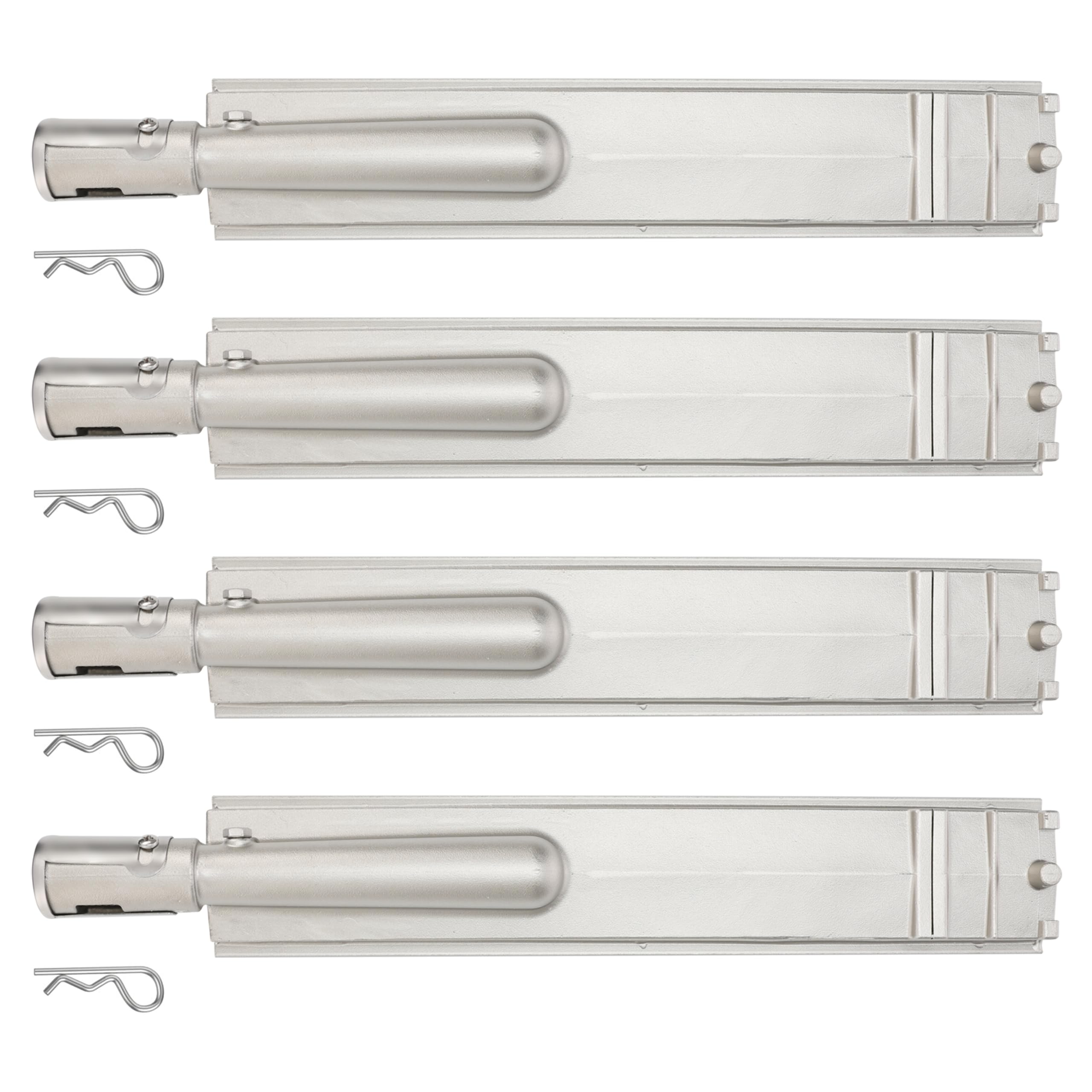 Bobo GrillKing 4 PC 304 Heavy Duty Cast Stainless Steel BBQ Burners
