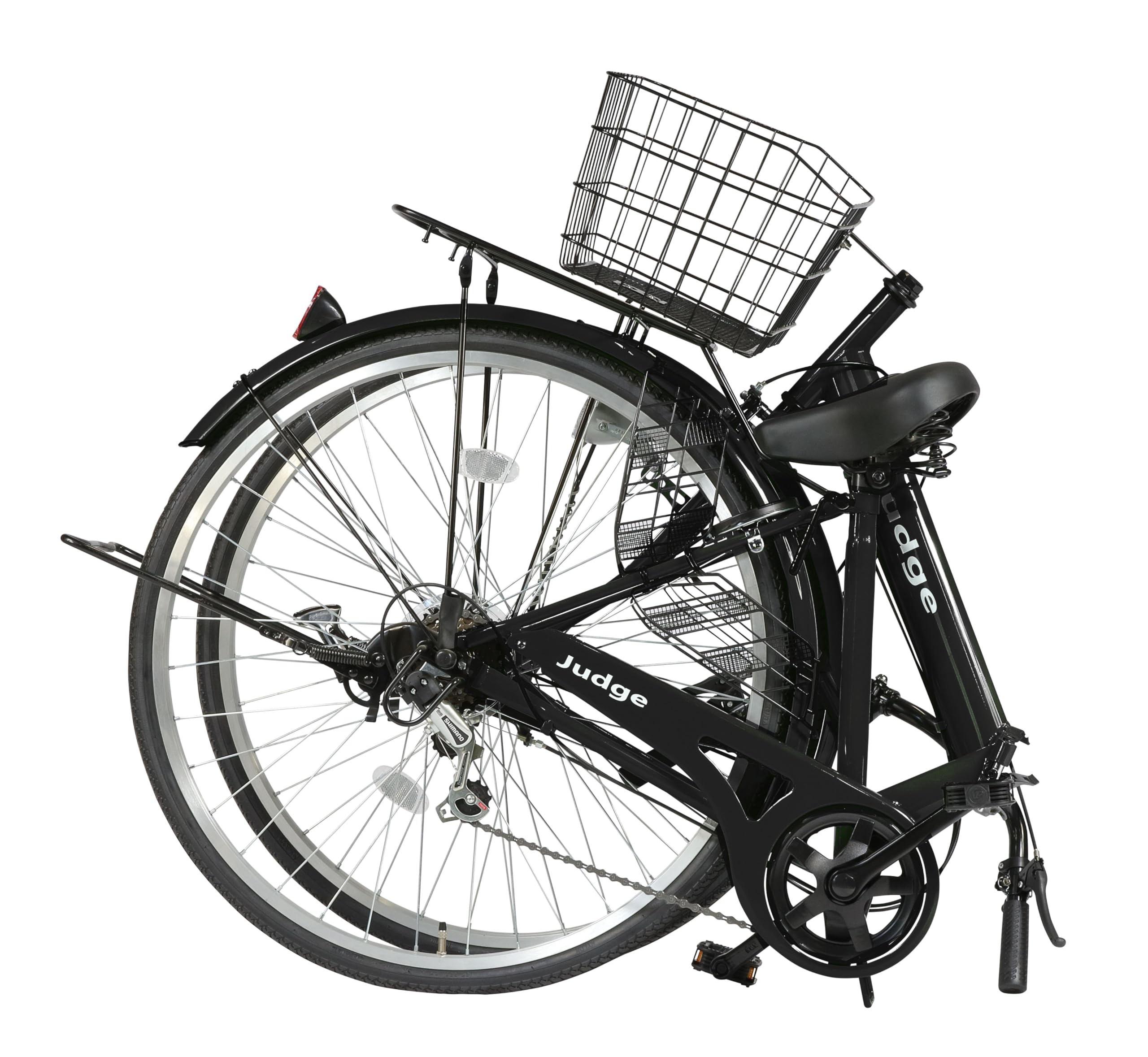 Amazon | AERO 防災サイクル 27型 折りたたみシティサイクル ブラック