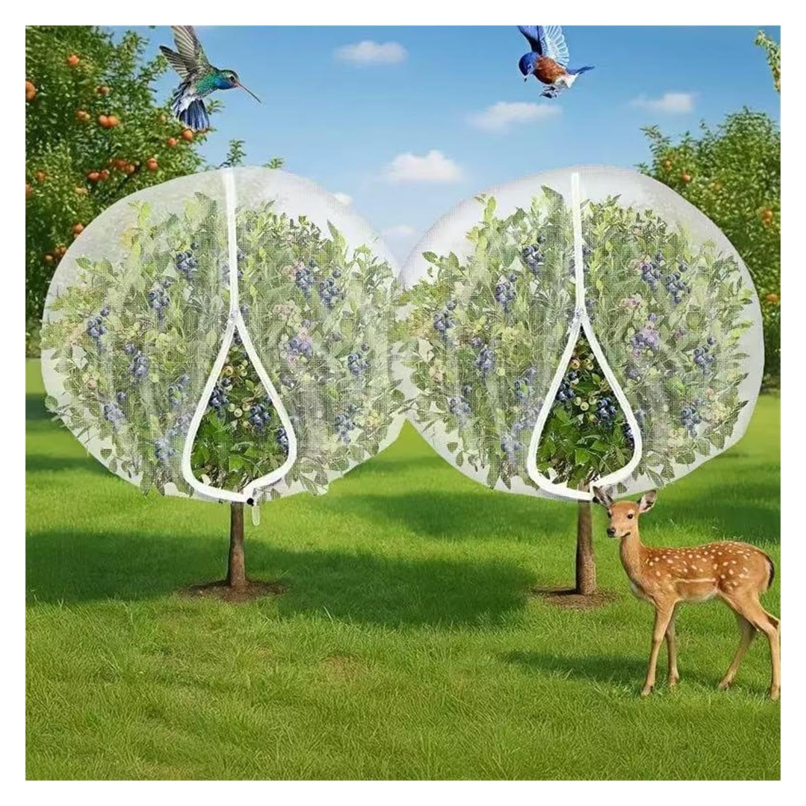 24pcs Fruit Tree Insect Control Net pour Plantes
