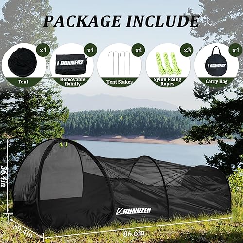 Miniatura 9 de Tienda de campaña portátil de mosquitos de una sola ventana emergente