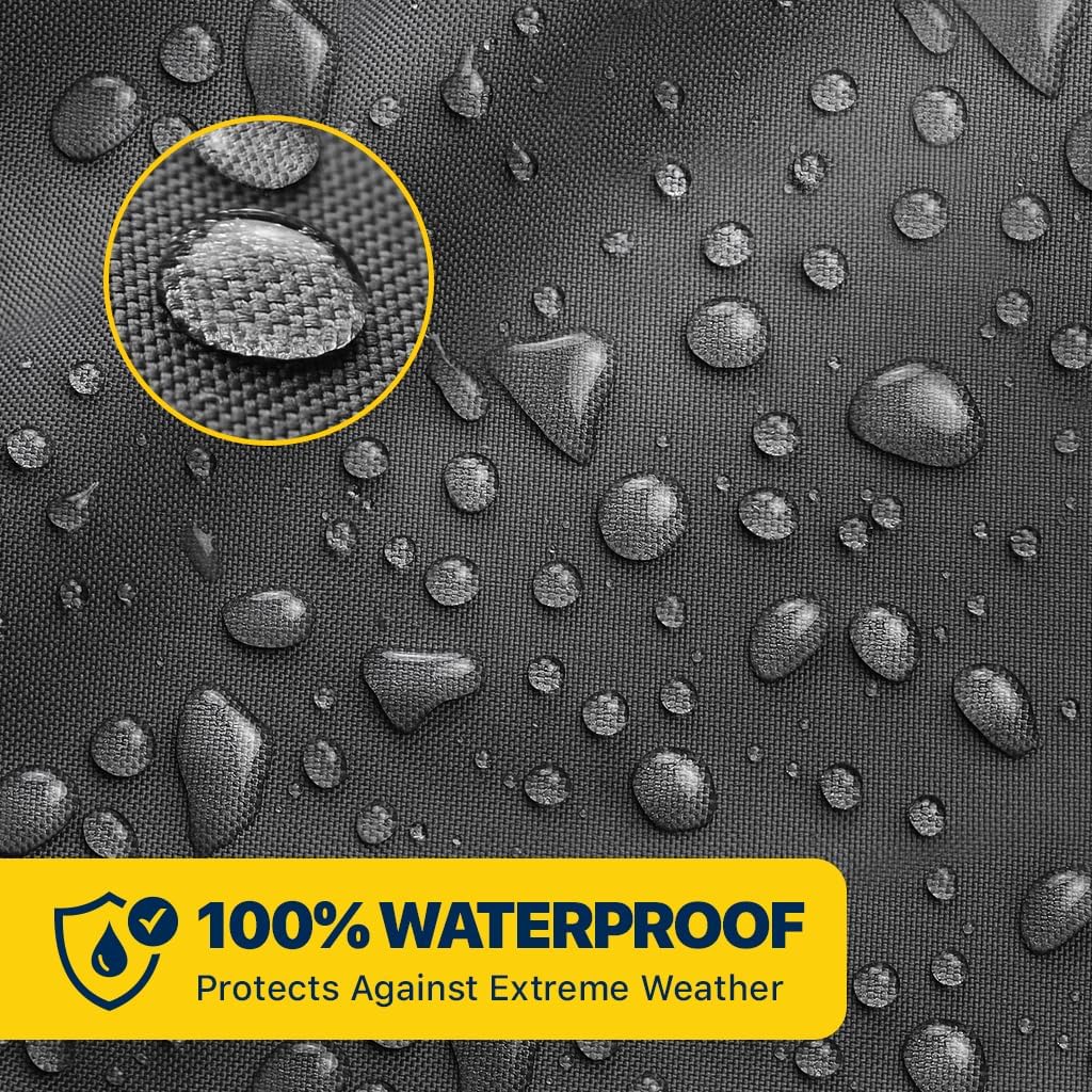 Seal Skin Covers Premium UTV Cover, Waterproof, Dustproof & UV-Resistant, All-Weather Protection for 2-3 Seater Side by Side, Compatible with Polaris, Can-Am, Honda (140" x 57" x 68")