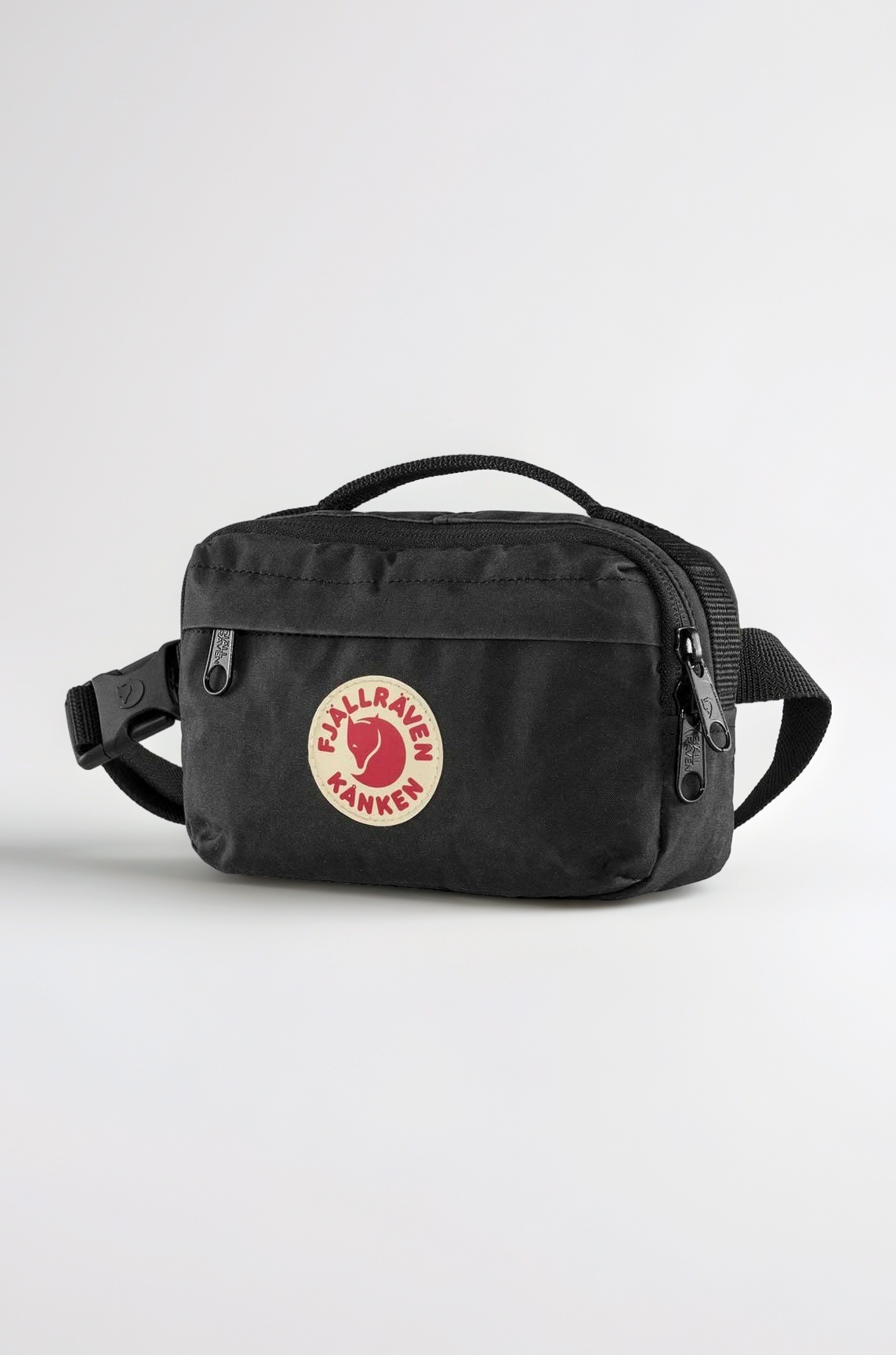 Fjallraven - Kanken Hip Pack with Waist Belt for Everyday Use and Travel, Black
