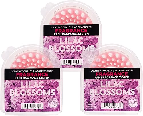 Miniatura 7 de Scentsationals Disco de fragancia perfumada  Ambientador circular Aromabreeze  Disco de vela eléctrico sin mechas de halo de cera  Decoración de