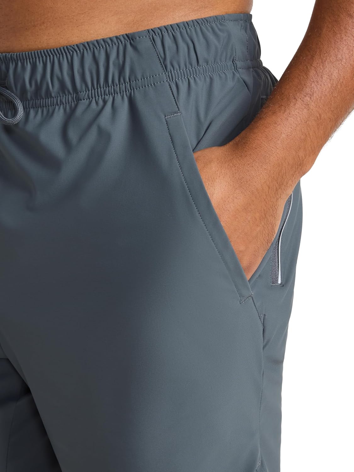 Reebok Mens Pace Training 7” Short, Standard Fit, Lightweight Stretch Recycled Nylon Fabric - Image 5